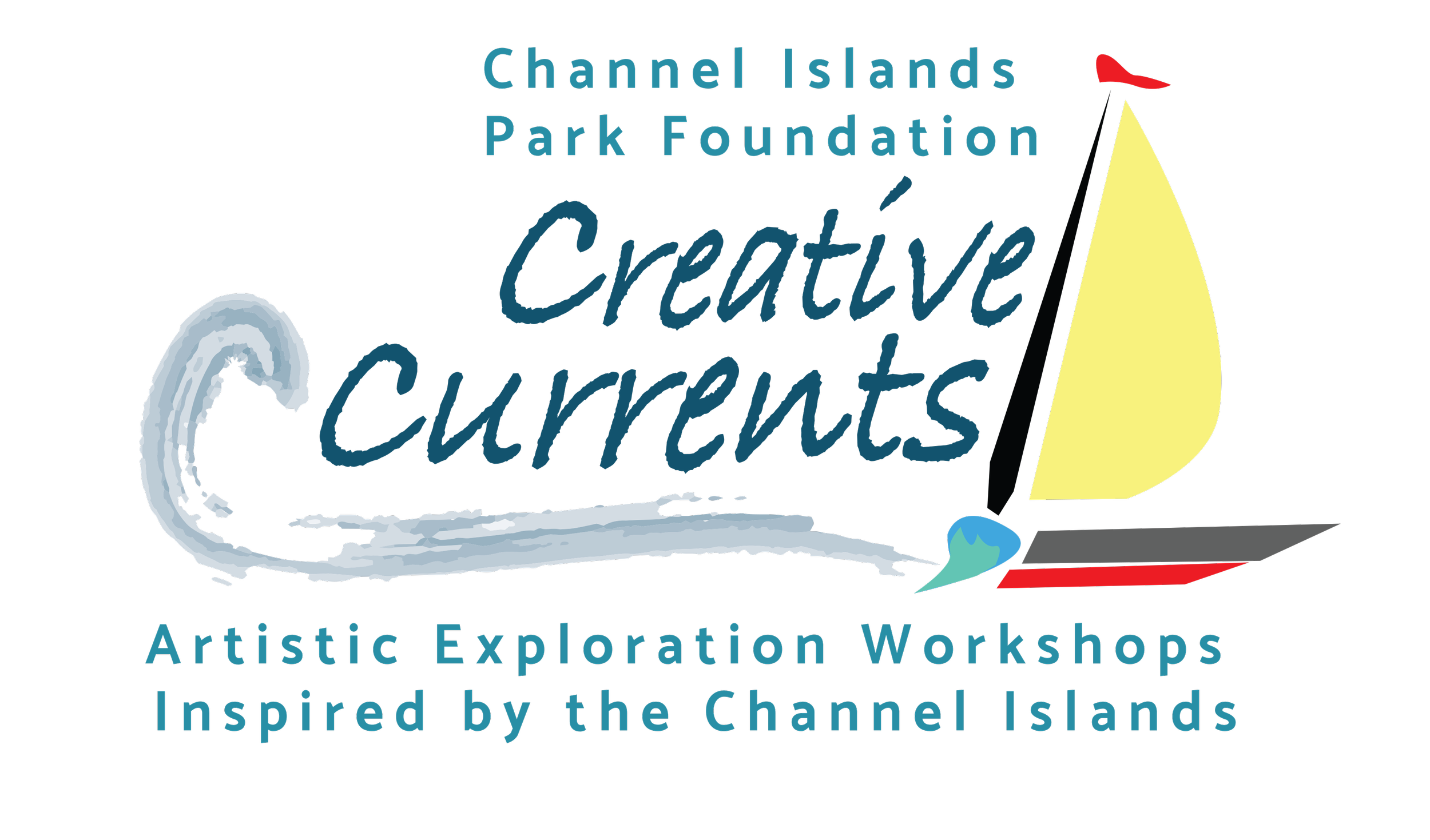 Channel Islands National Park Foundation, Creative Currents, promotional graphic. Adobe Illustrator, Photoshop