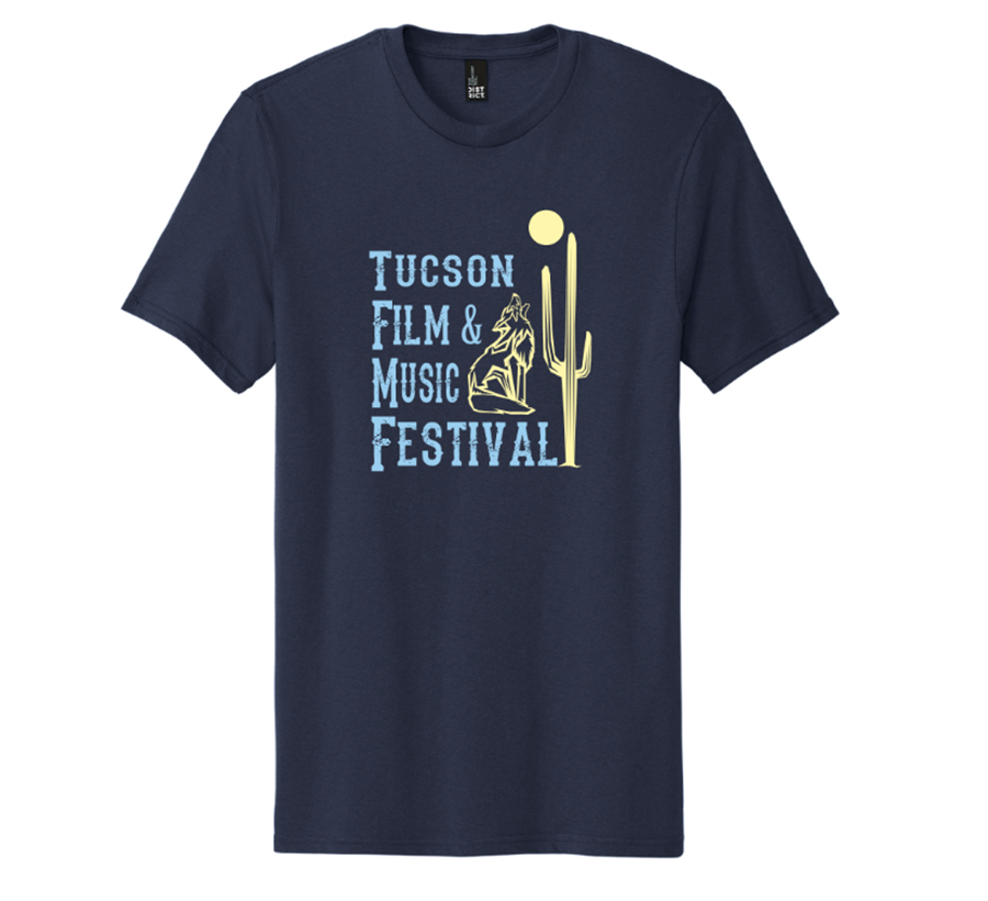 Tucson Film and Music Festival. T shirt design and production layout. Adobe Illustrator