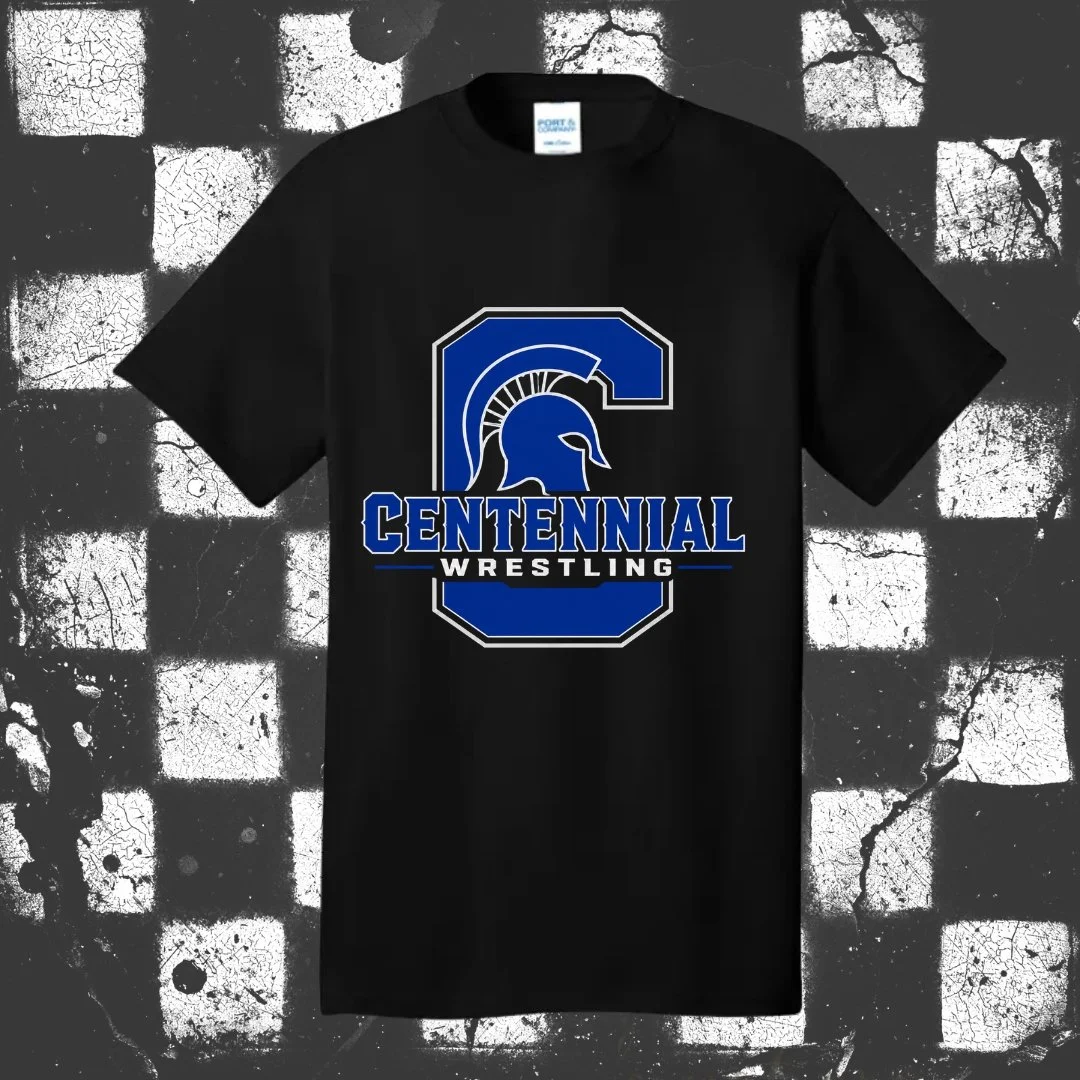 Centennial "C" Graphic Tee - Black