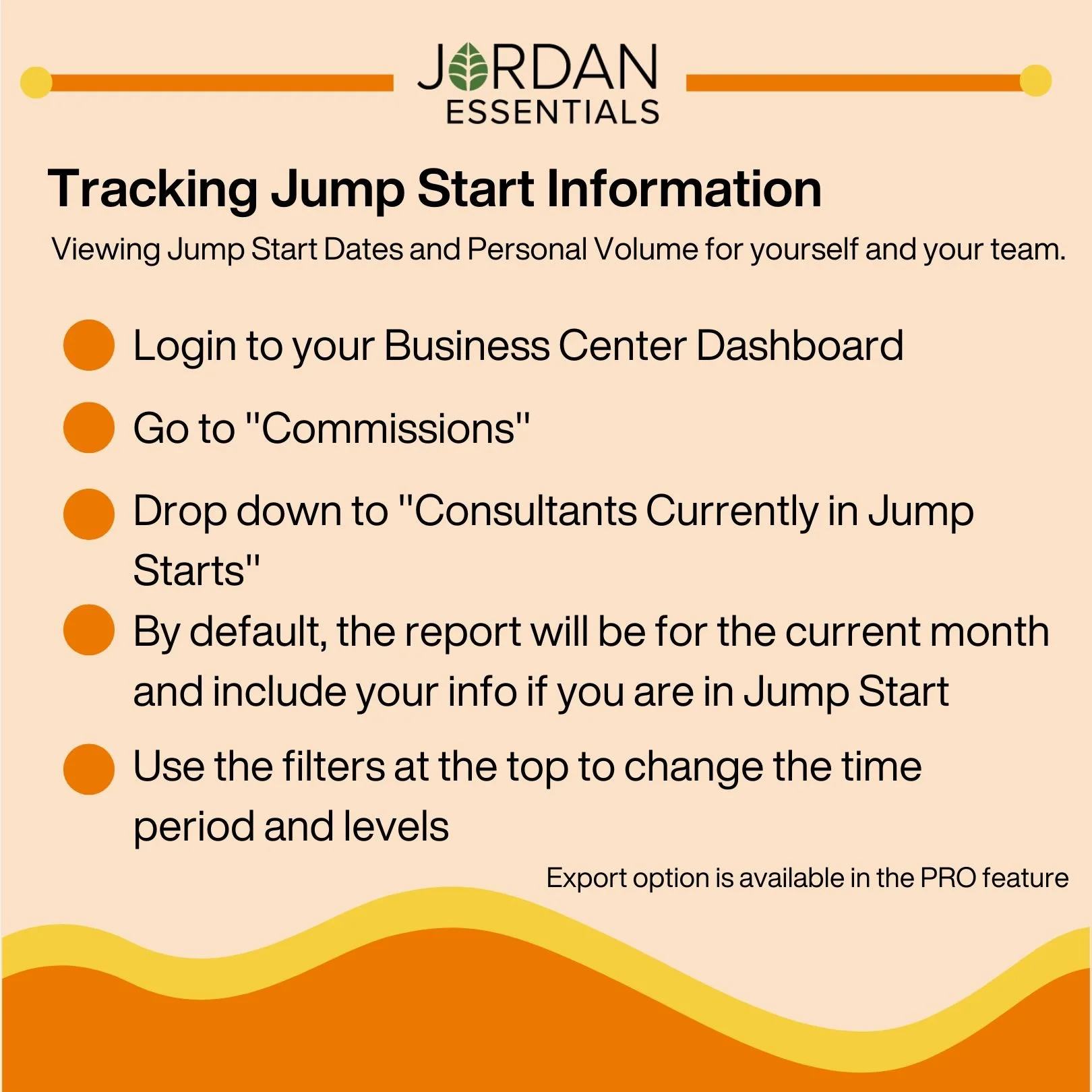 Tracking Jump Start