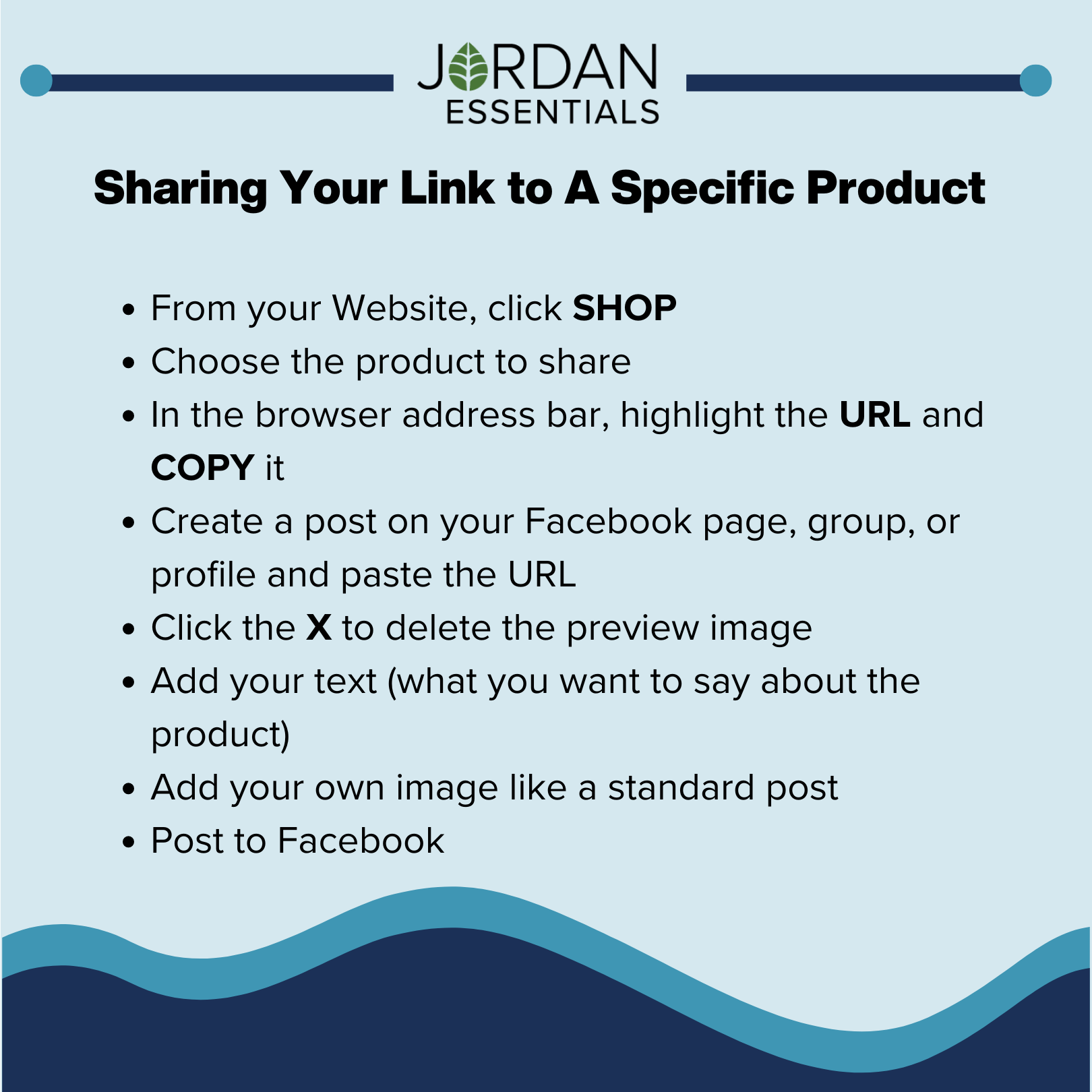 Sharing your link