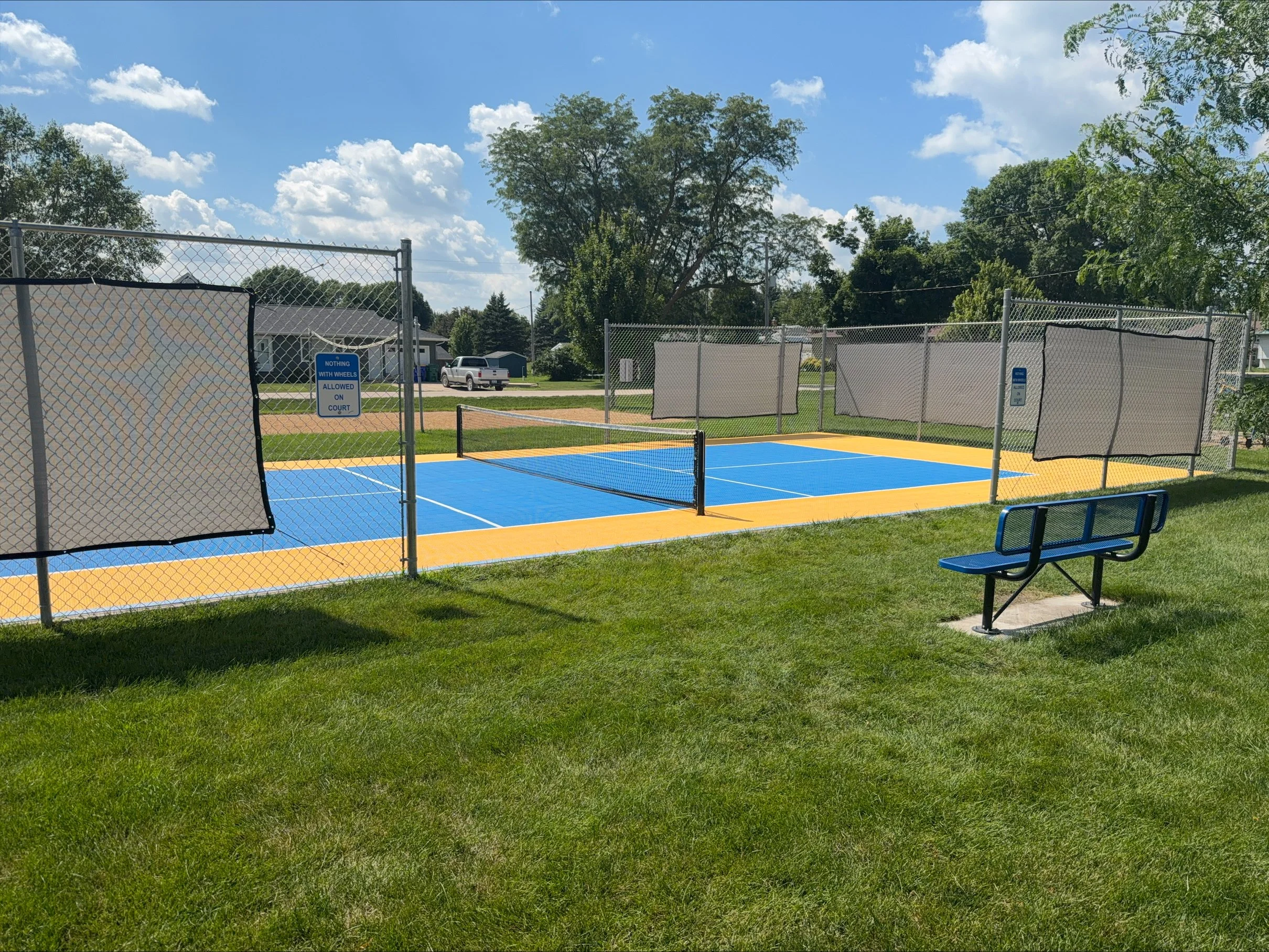 Pickleball Court at the City of Walford Park