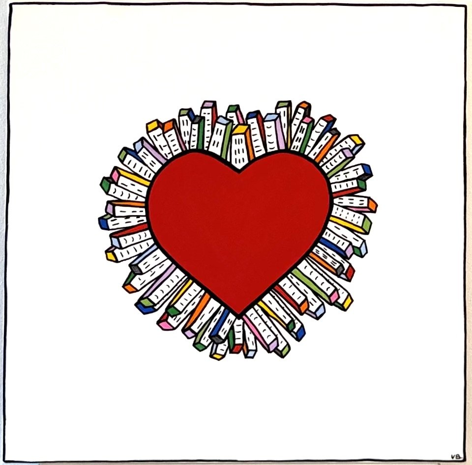 Utopia: Big love - 40 x 40 cm