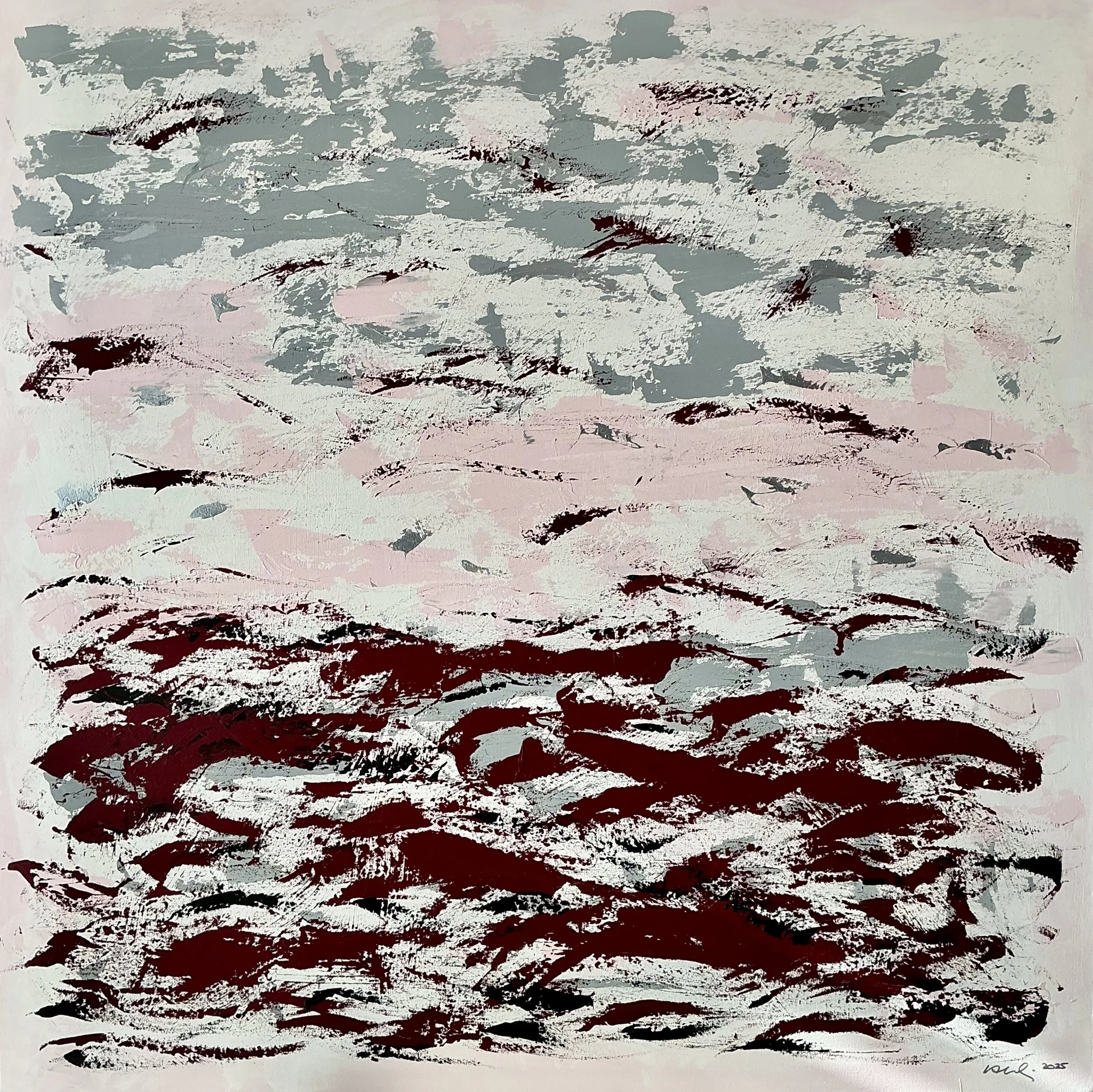 Breeze of Calm - 100 x 100 cm