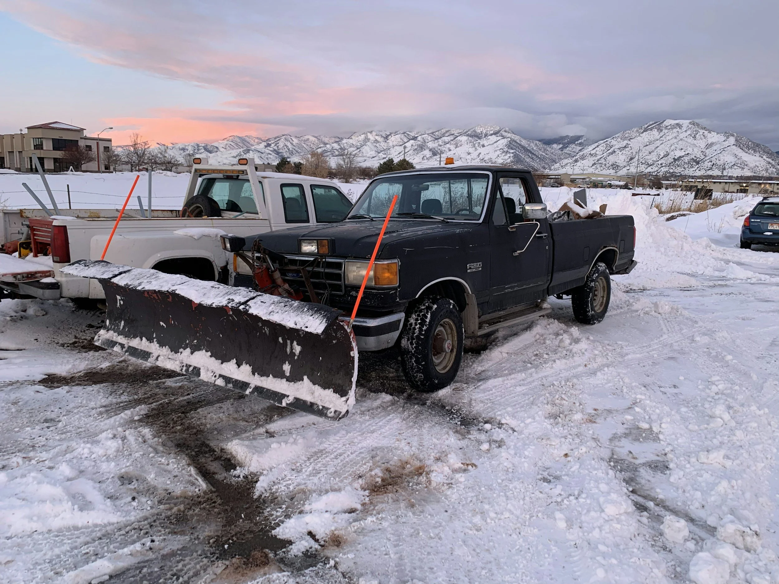 Snow removal service on the Western Slope