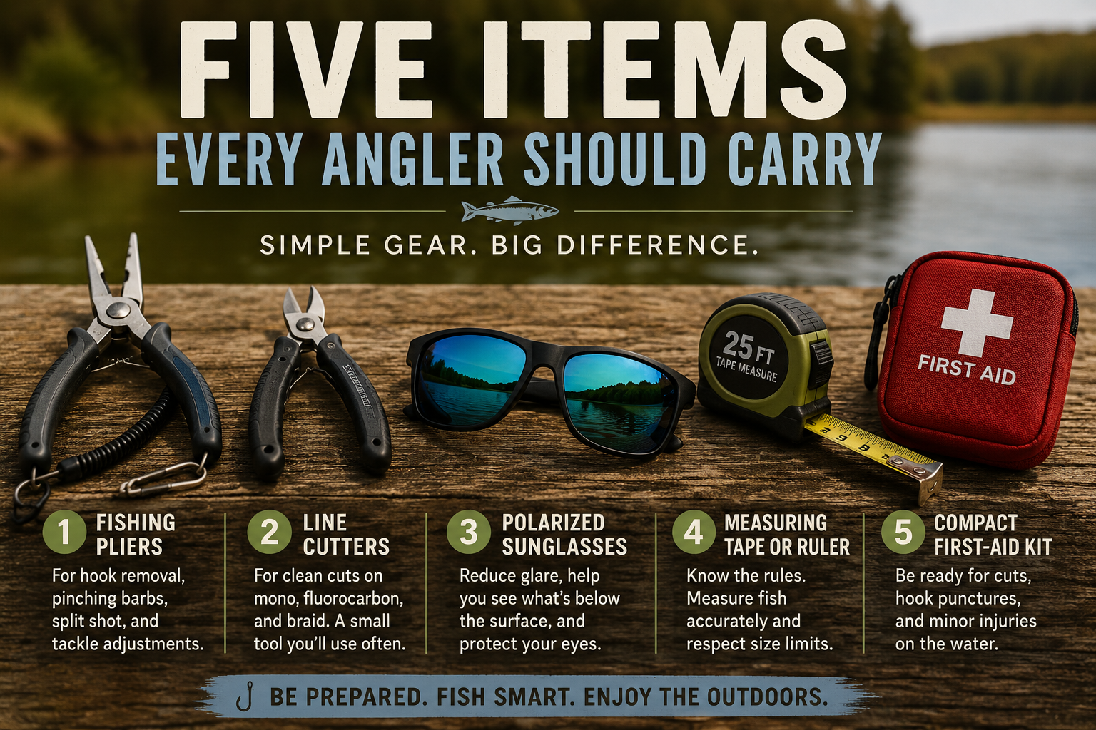 Five Items Every Angler Should Carry