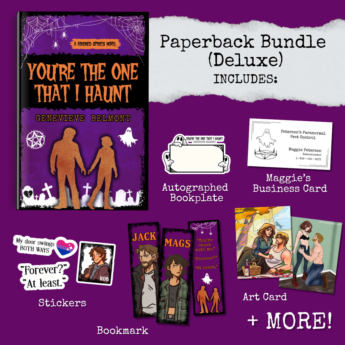 "You're The One That I Haunt" - Paperback Bundle (Deluxe)