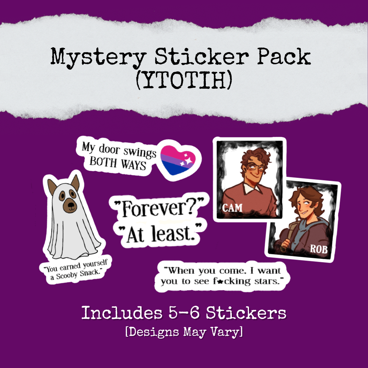 Mystery Sticker Pack (YTOTIH)