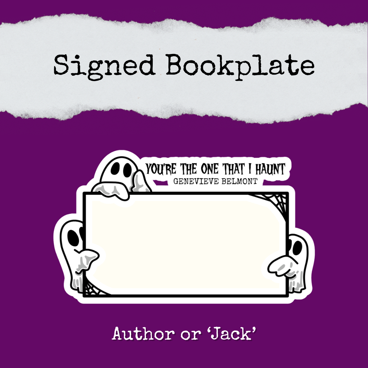 Signed Bookplate (YTOTIH)