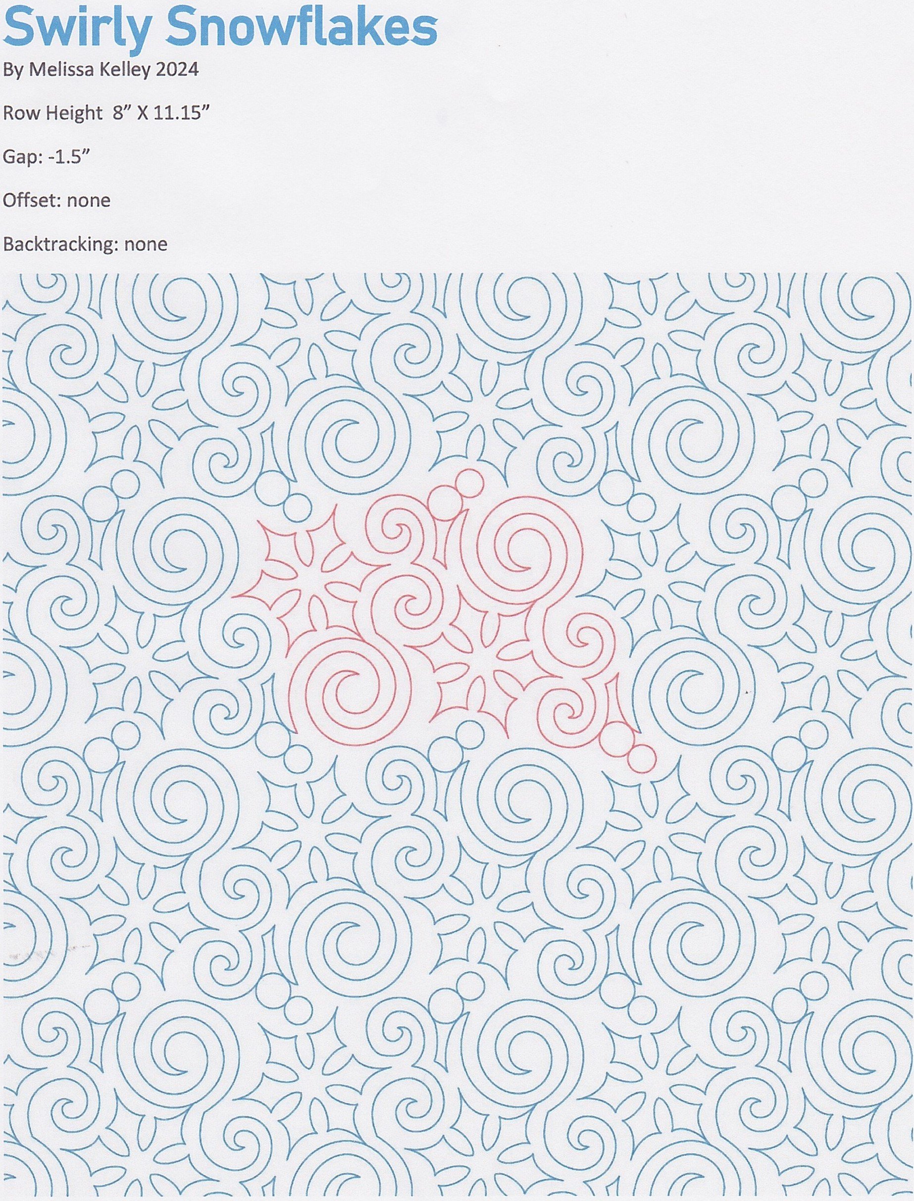 Swirly Snowflakes