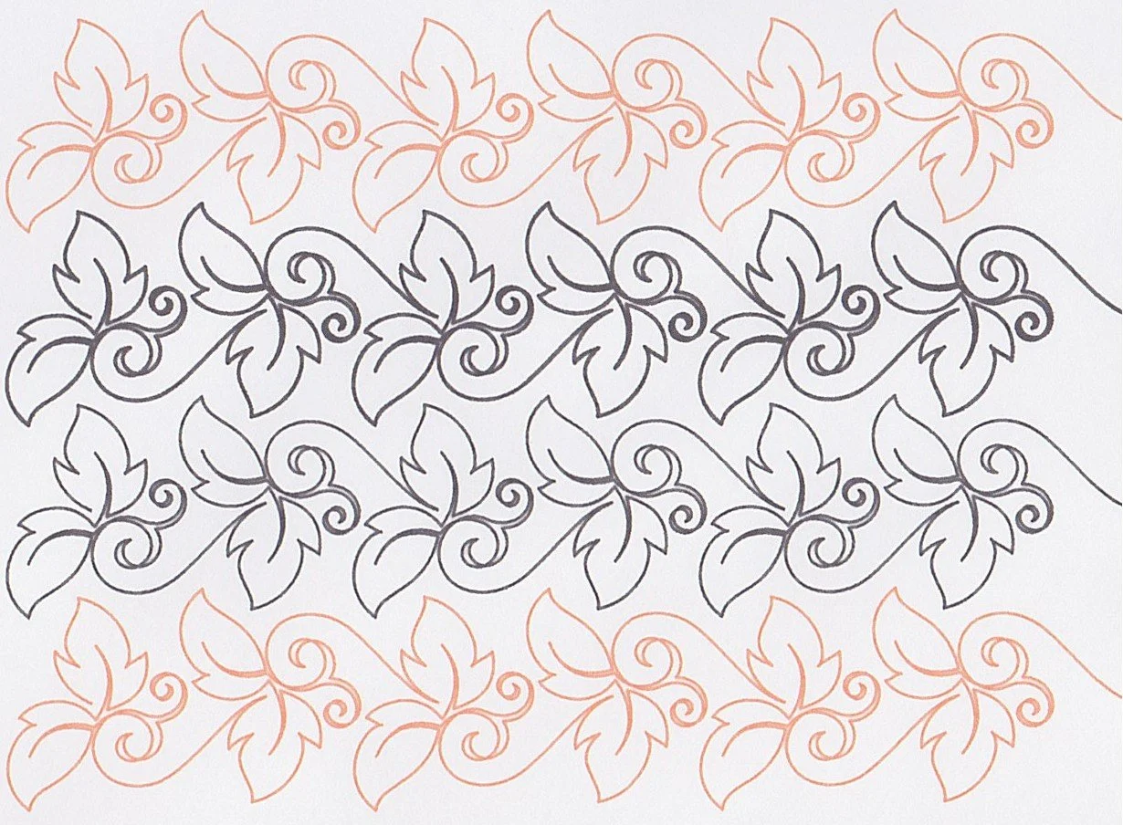 Autumn Leaves and Ribbons