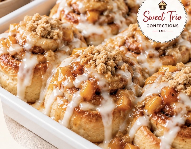 Peach Cobbler Roll