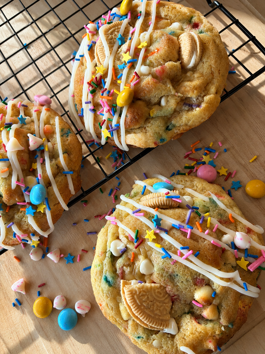 Confetti Cake Cookie