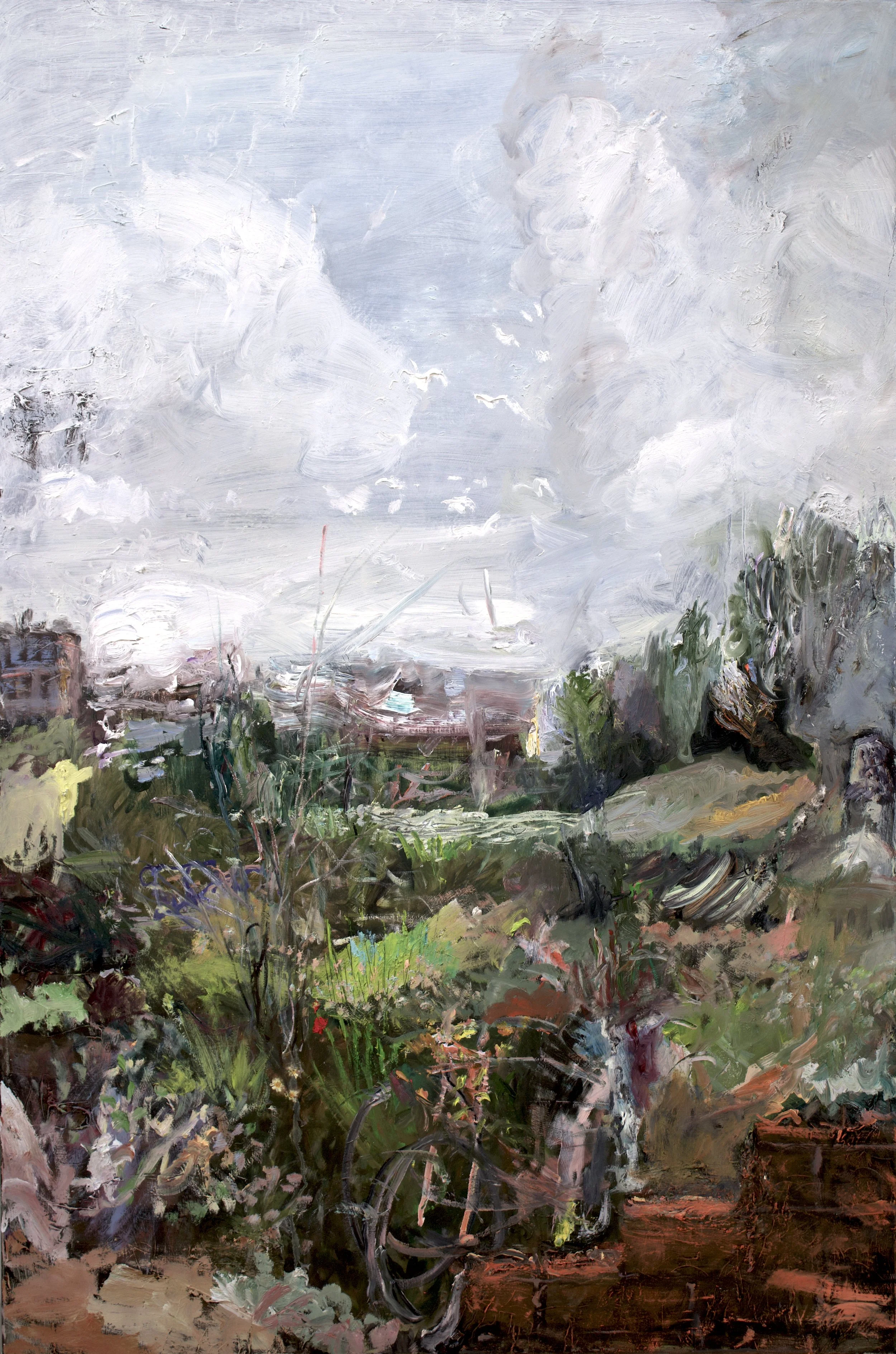 Wo wir spielten, 150x100 cm, Öl auf Leinwand, 2026 €11.900