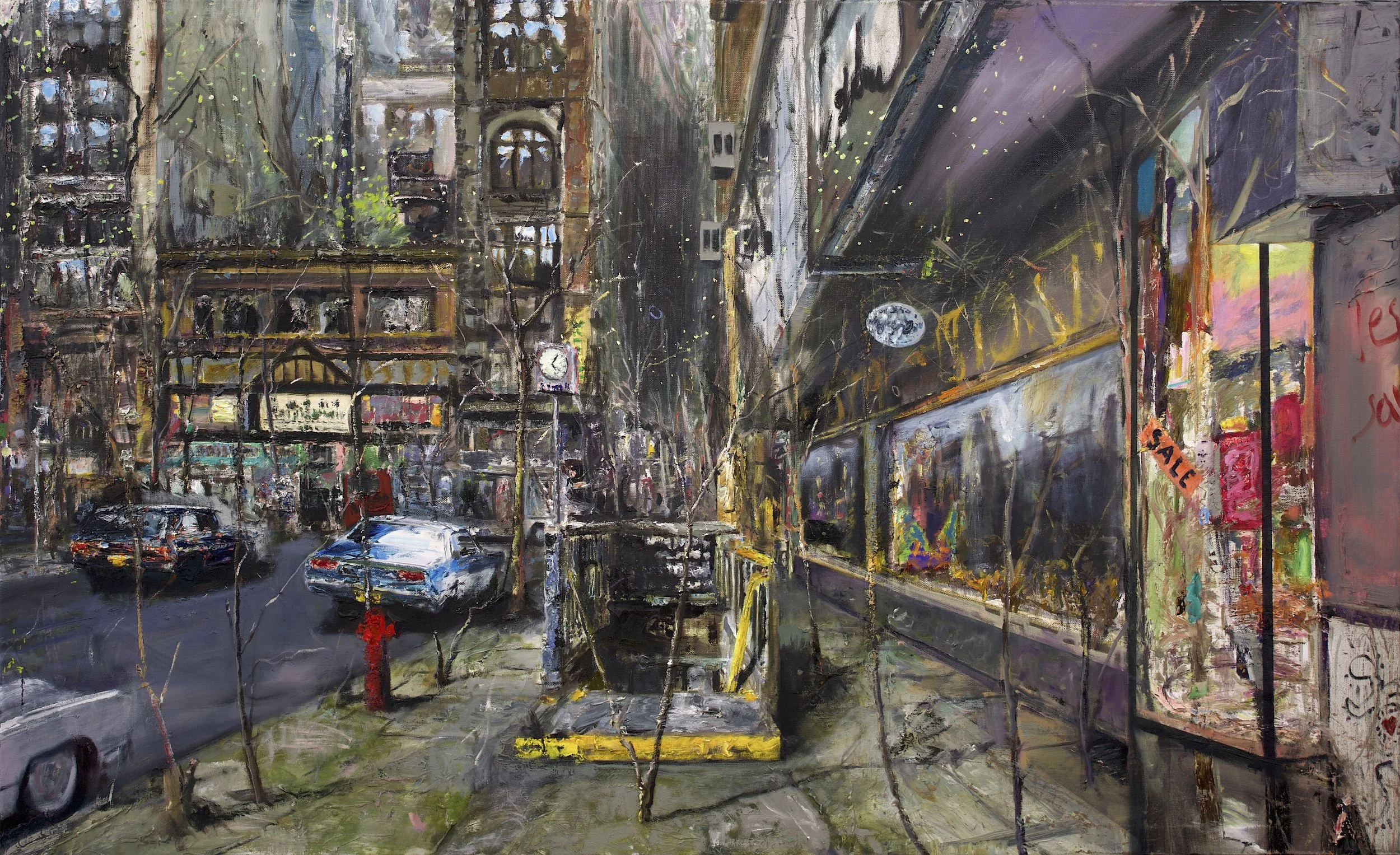 Springtime In New York, 110x180 cm, Öl auf Leinwand, 2026 €14.400
