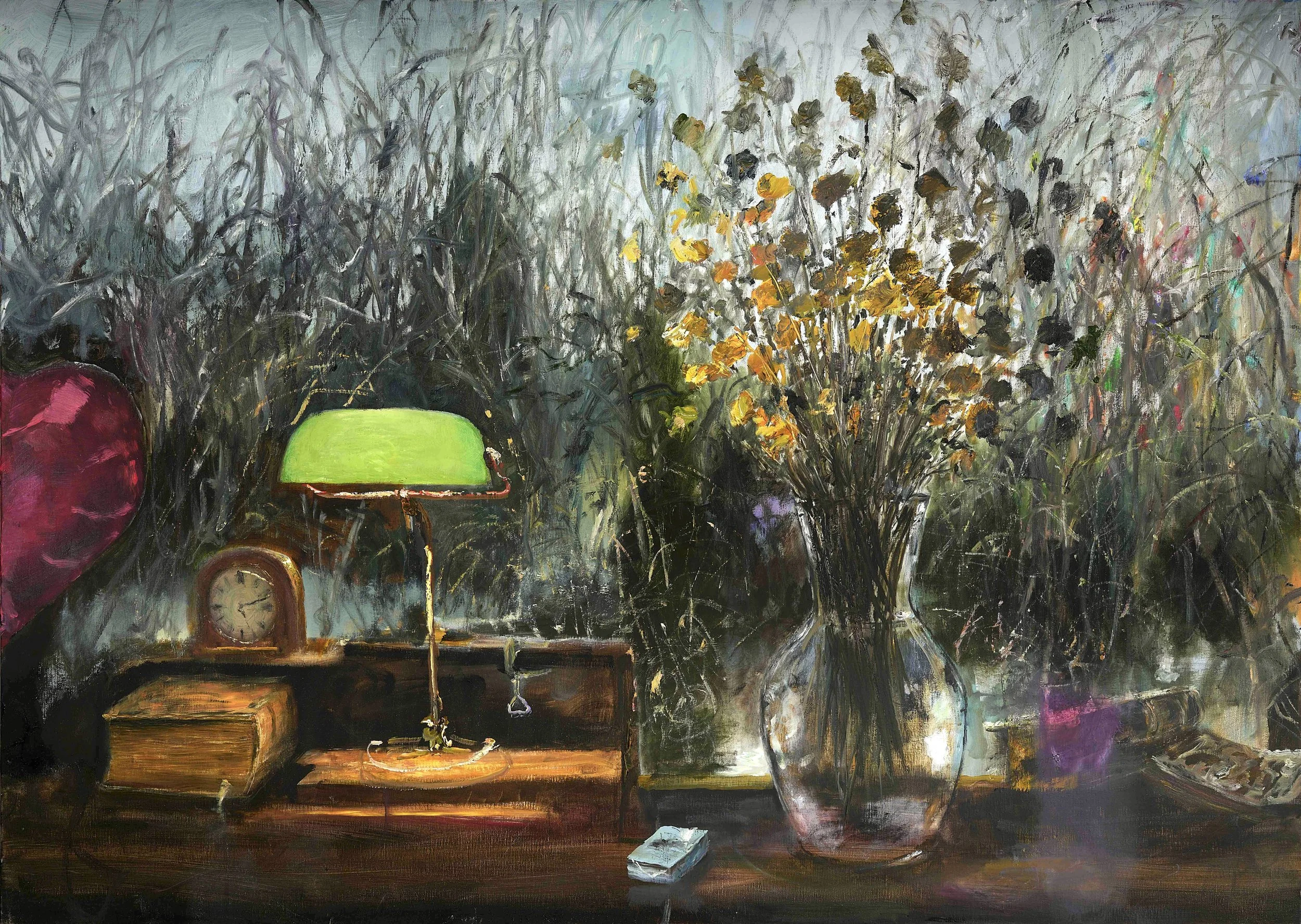 Serkalo 2, 100x140 cm, Öl auf Leinwand, 2024 (sold)