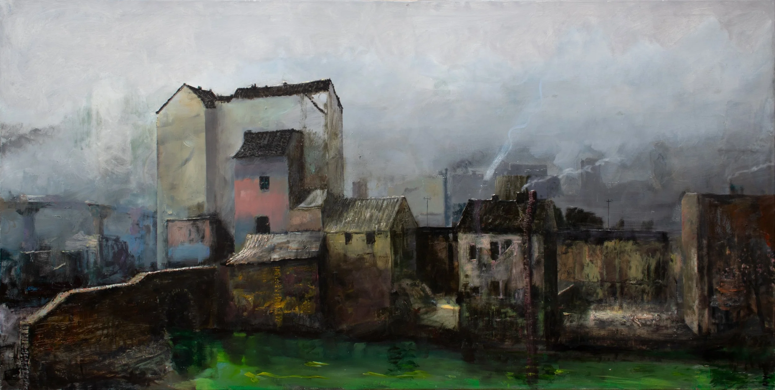 Die Impressionisten, 100x200 cm, Öl auf Leinwand, 2026 €15.000