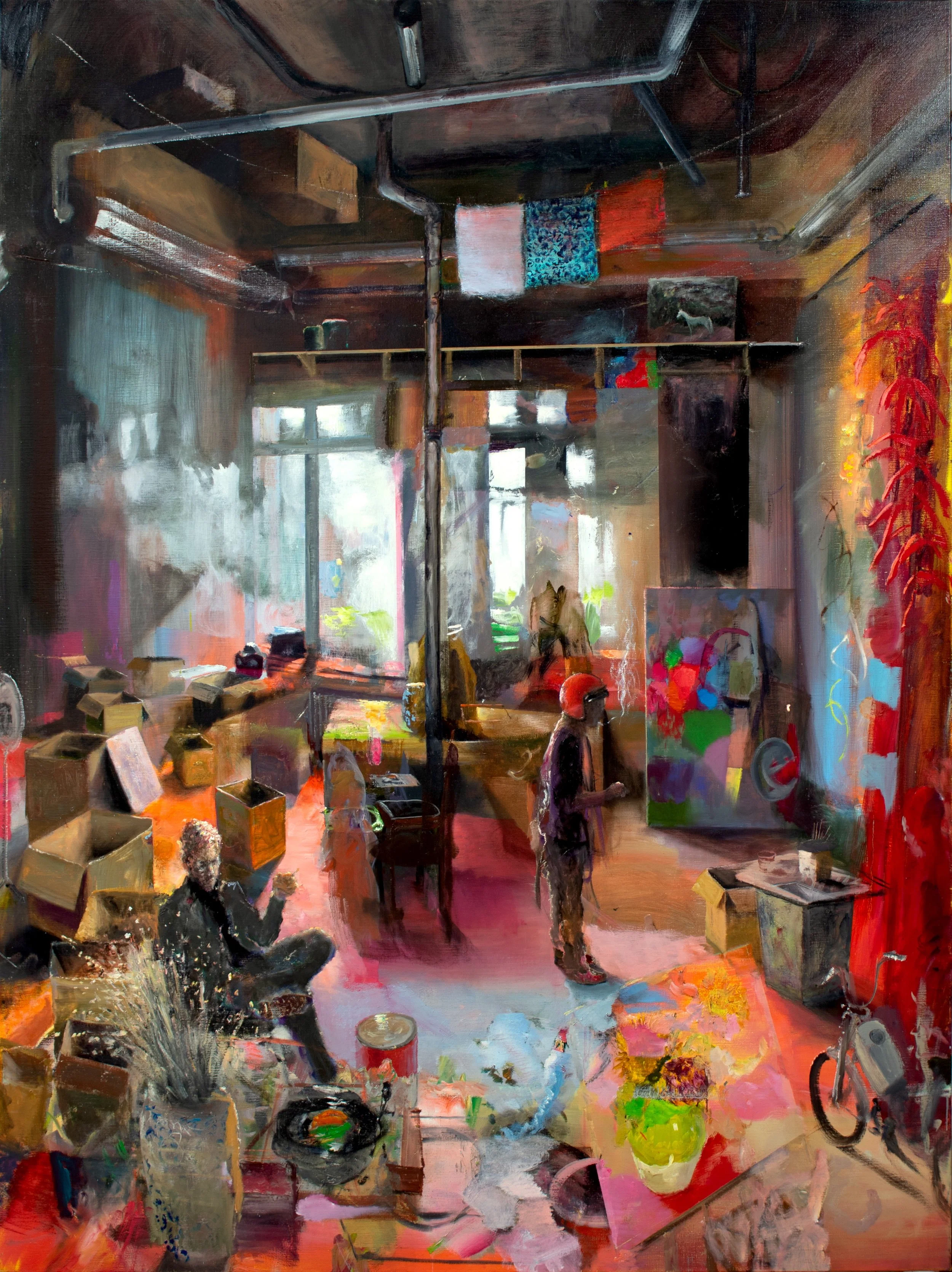 Murphy, 200x150 cm, Öl auf Leinwand, 2026 €21.000