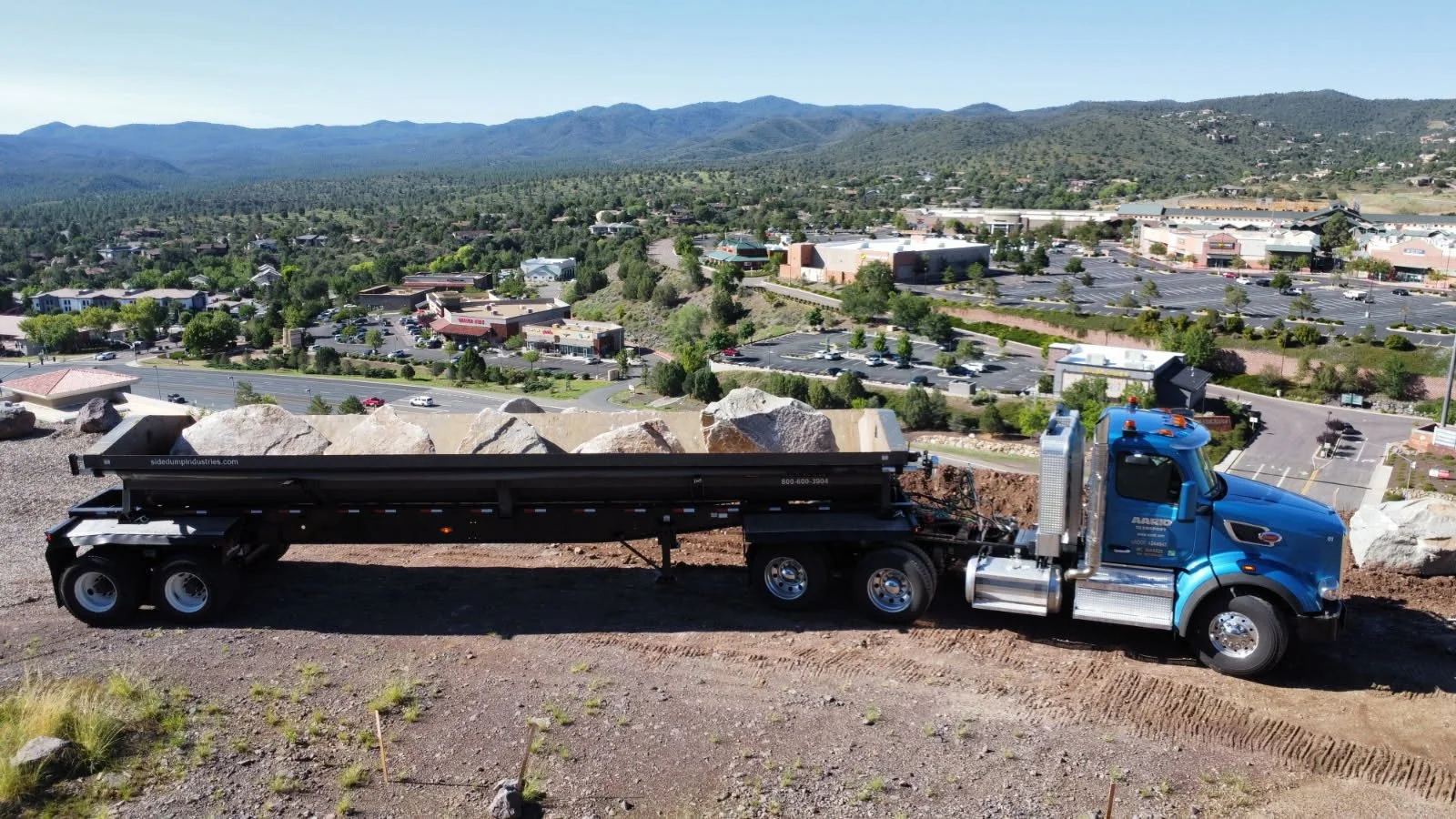 Side Dump 4-6' Wall Rock