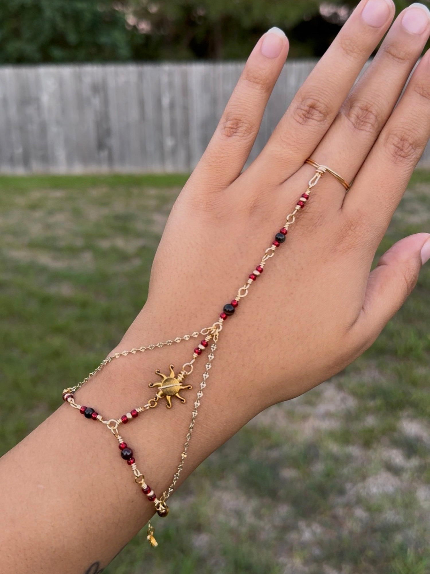 Fire Nation Hand Chain