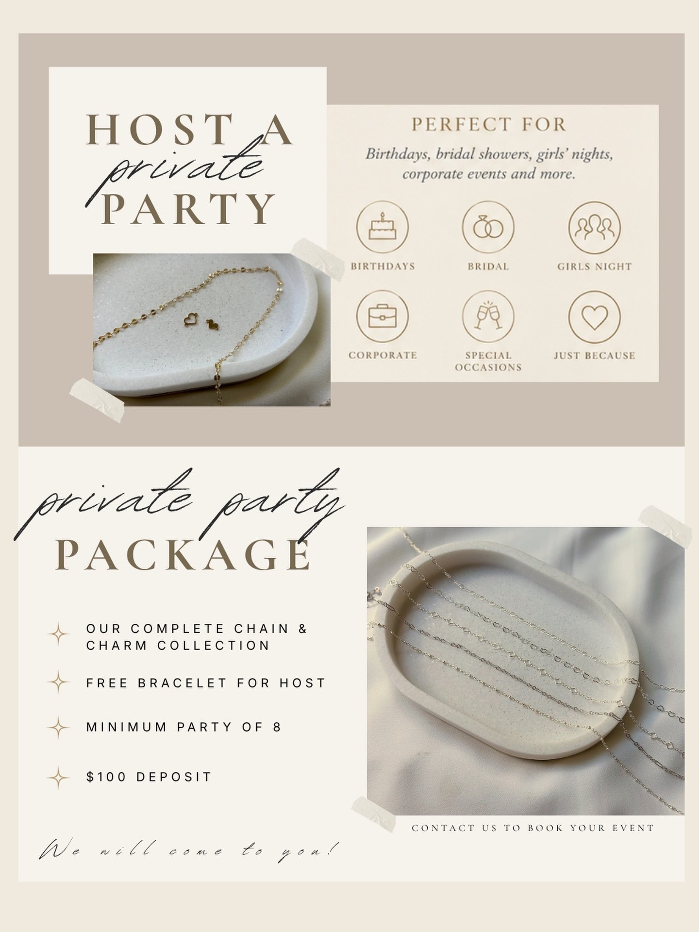 Gather your people. Make it permanent. ✨

Book a private party with Always AMK
From birthdays and bridal celebrations to girls&rsquo; nights, milestones, or simply an excuse to get everyone together - bring your favorite people and make the moment on