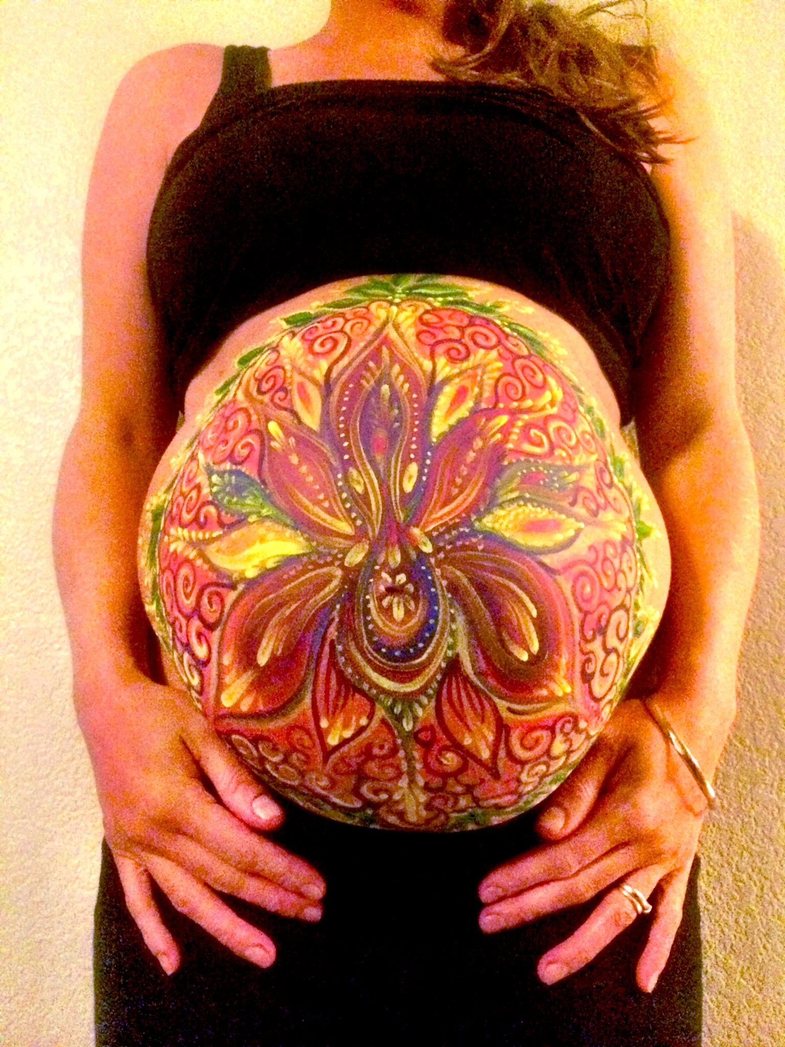 Lori's Belly.JPG
