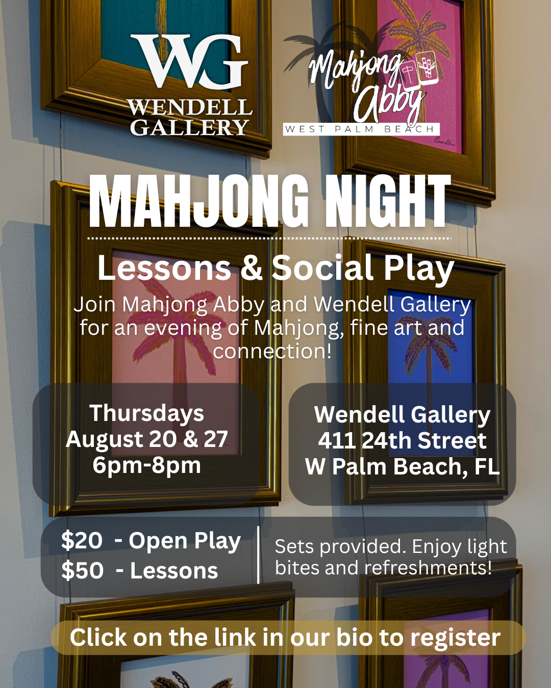 Mahjong at Wendell Gallery