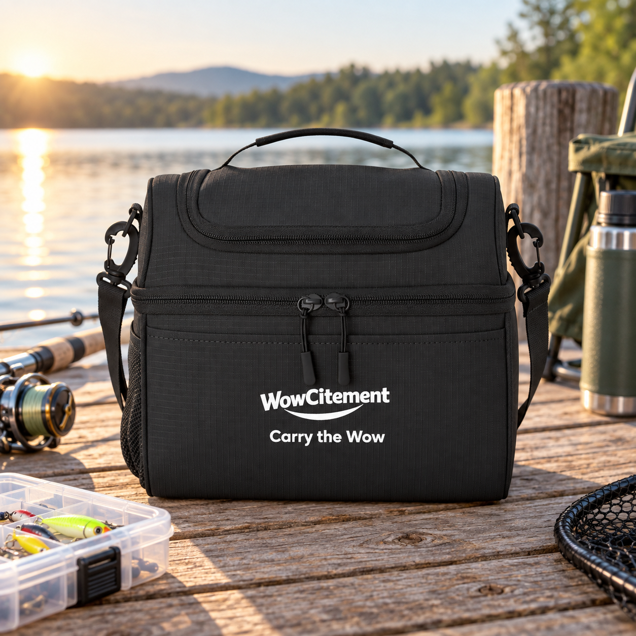 Insulated Cooler Bag – Portable Lunch & Picnic Cooler with Shoulder Strap | WowCitement™