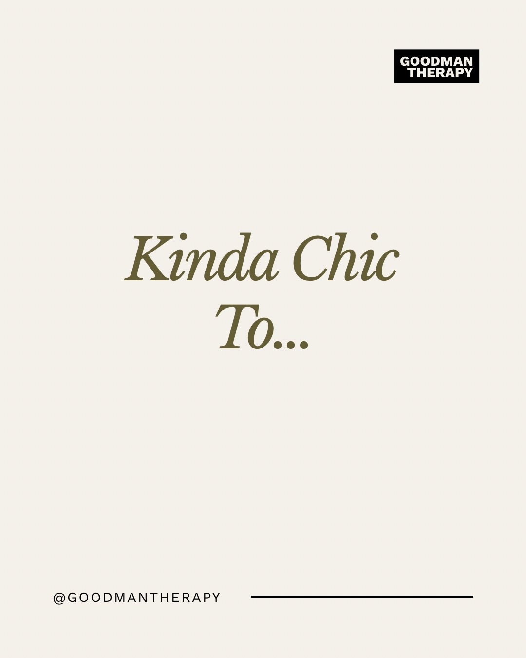 Turns out, taking care of your mental health is kinda chic. 💅

Boundaries, self-awareness, honest communication, breaking old patterns&hellip; we&rsquo;re into it.

What would you add to the list?