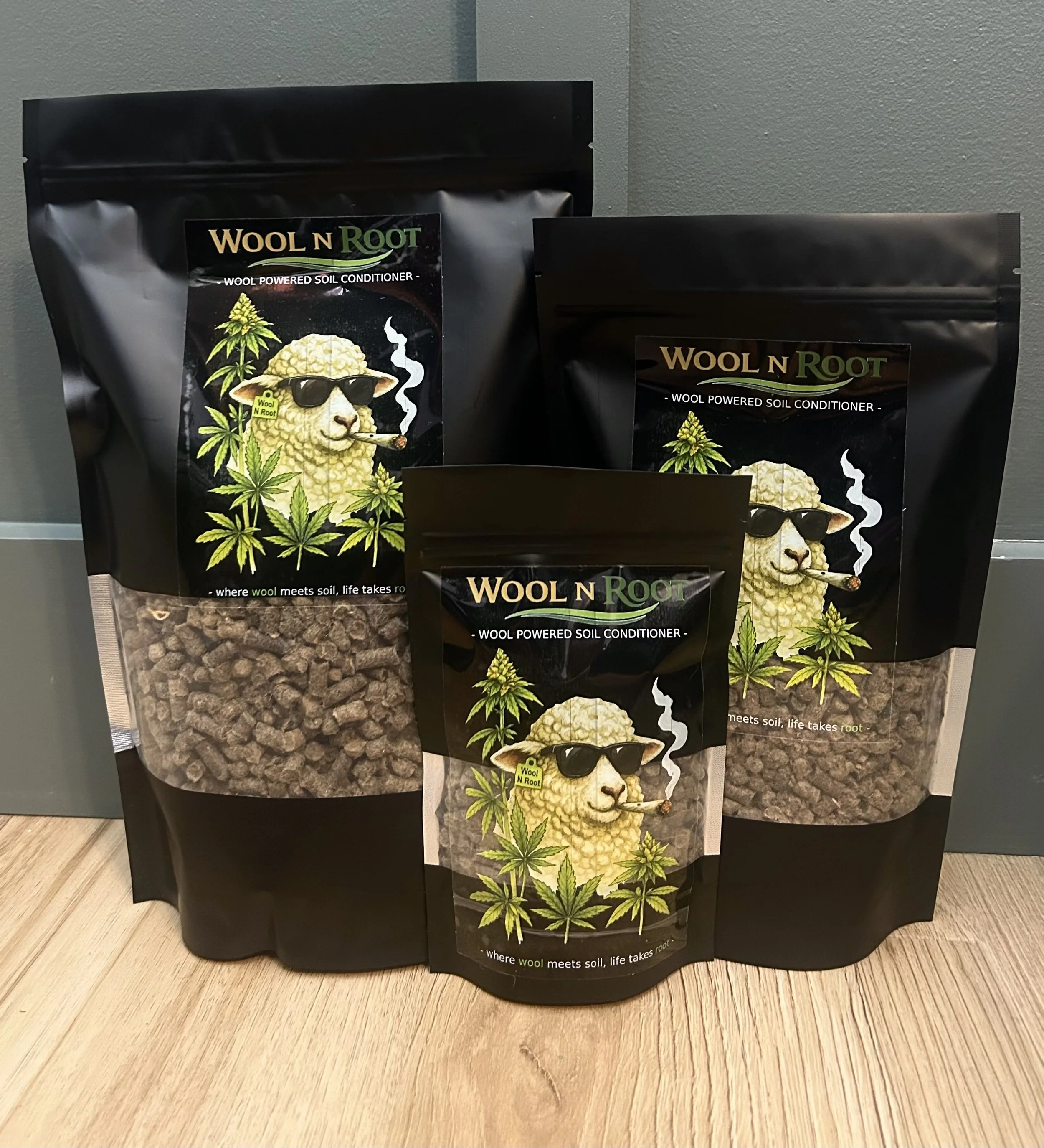 Blunt Wool Pellets