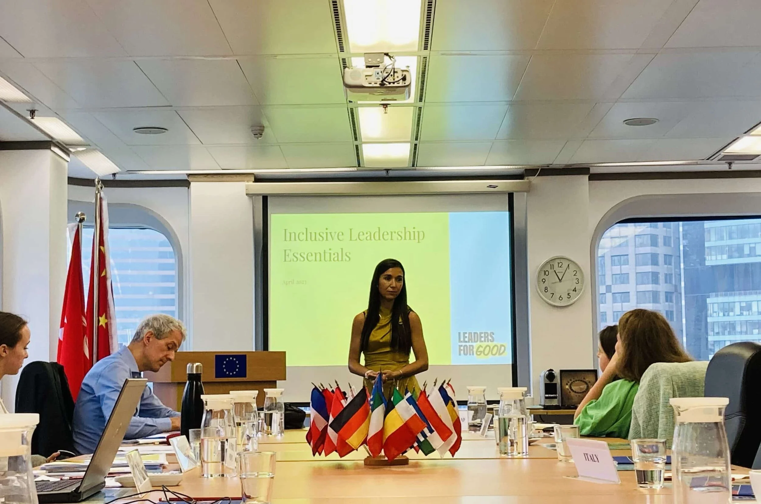Speaking About Inclusive Leadership at the European Union Office in Hong Kong