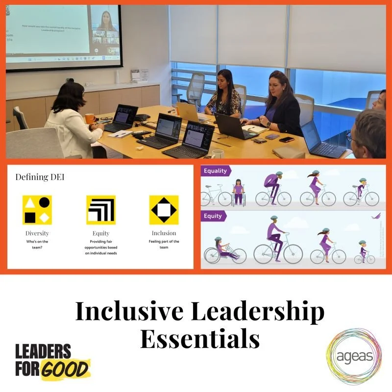 Inclusive Leadership Essentials Workshop with Ageas