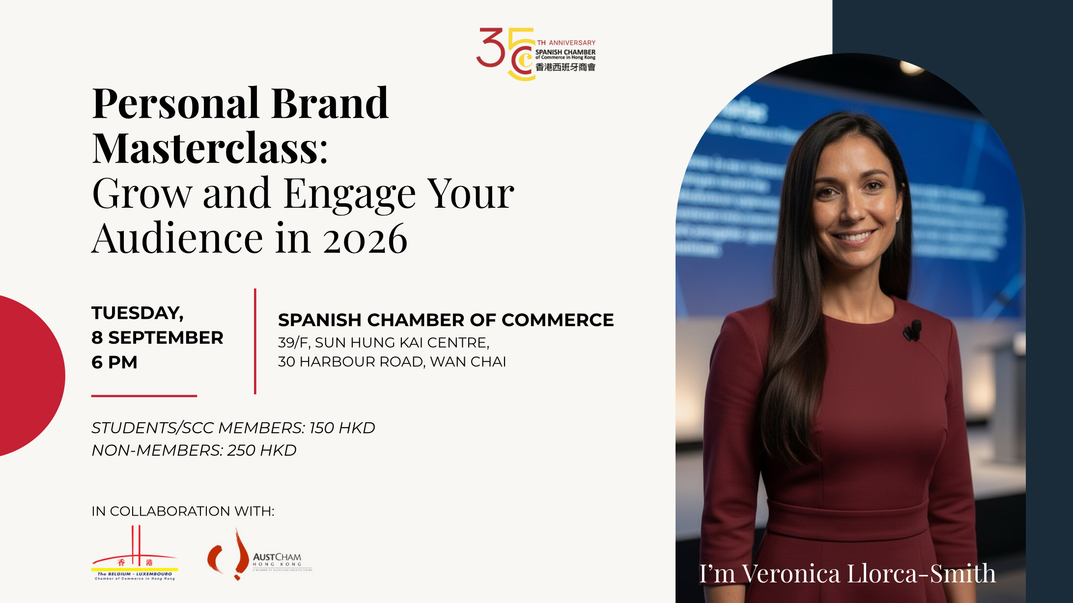 Personal Brand Masterclass in Hong Kong