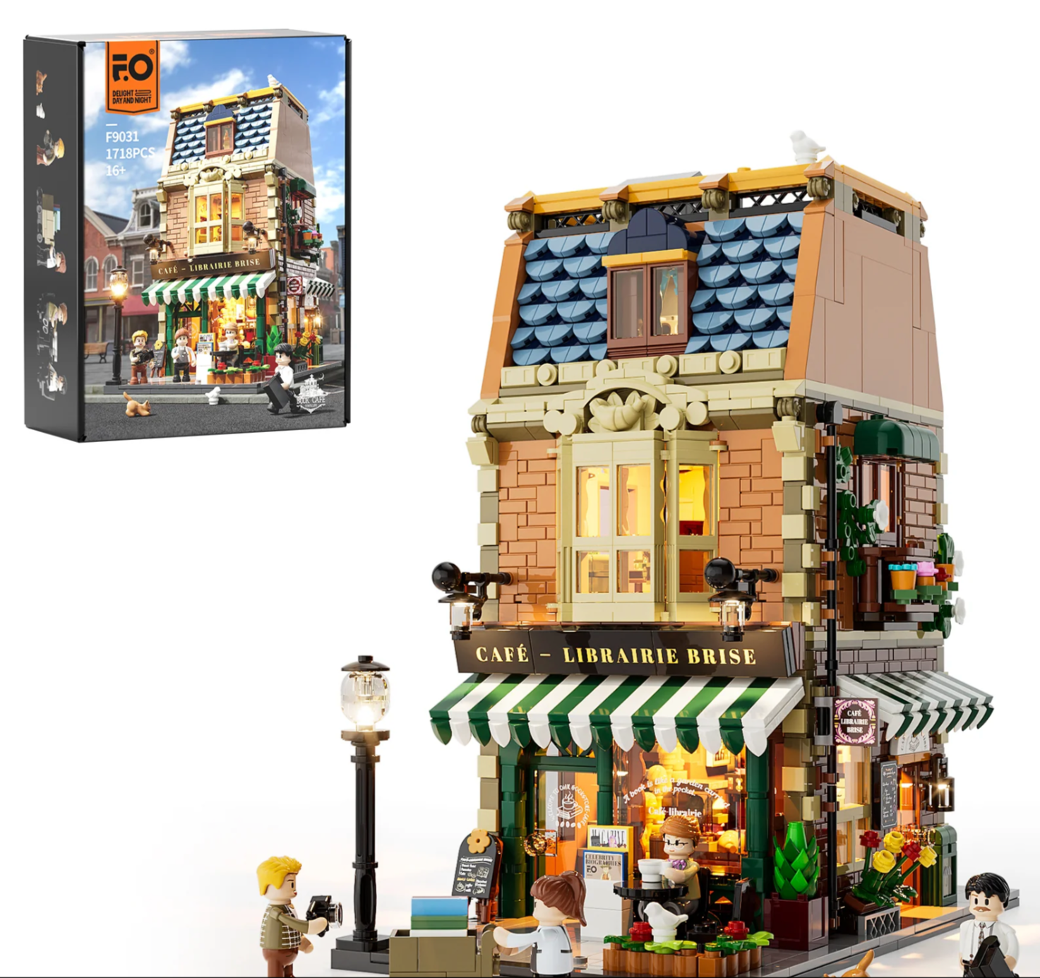 Funwhole Book-Cafe: 1718 Pieces