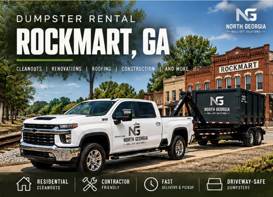 Dumpster Rental in Rockmart, GA 