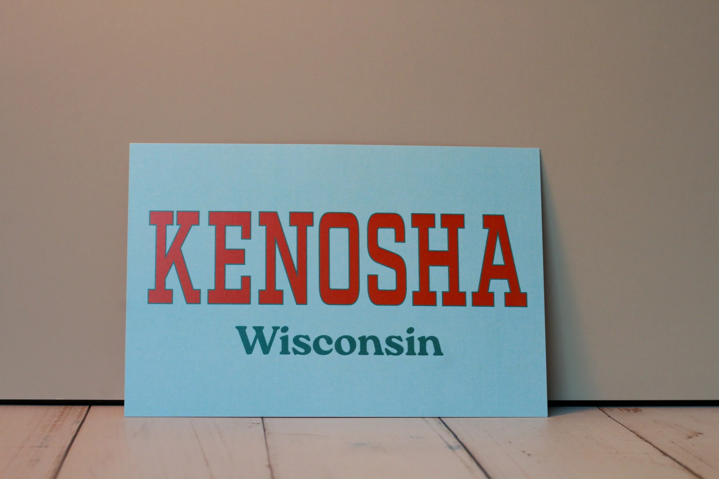 Lake Life Kenosha Postcard