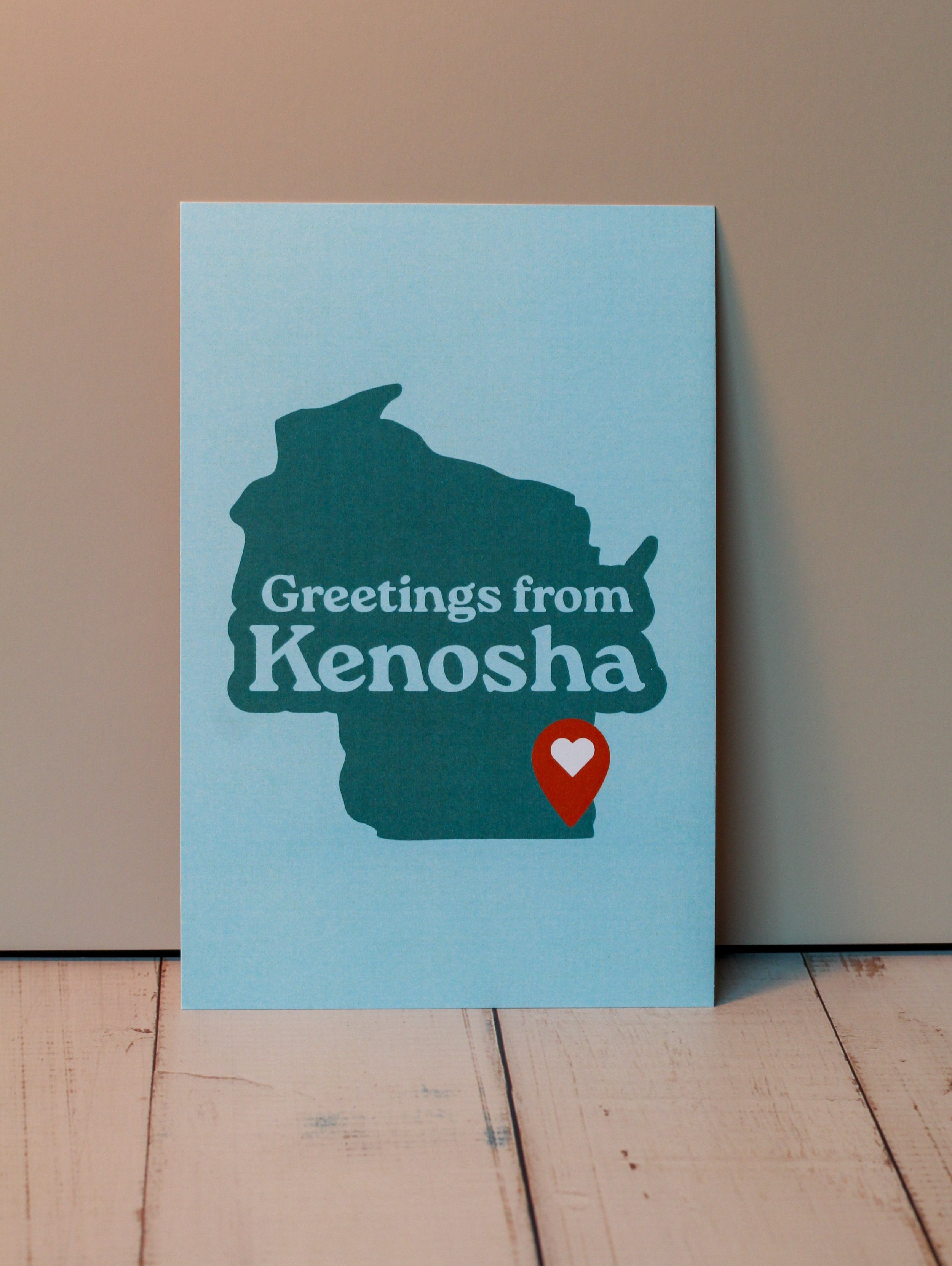 Lake Life Kenosha Postcard