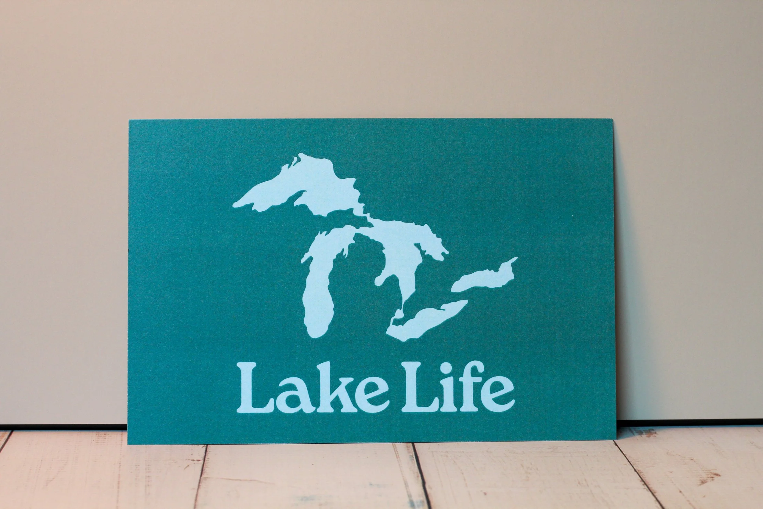 Lake Life Kenosha Postcard