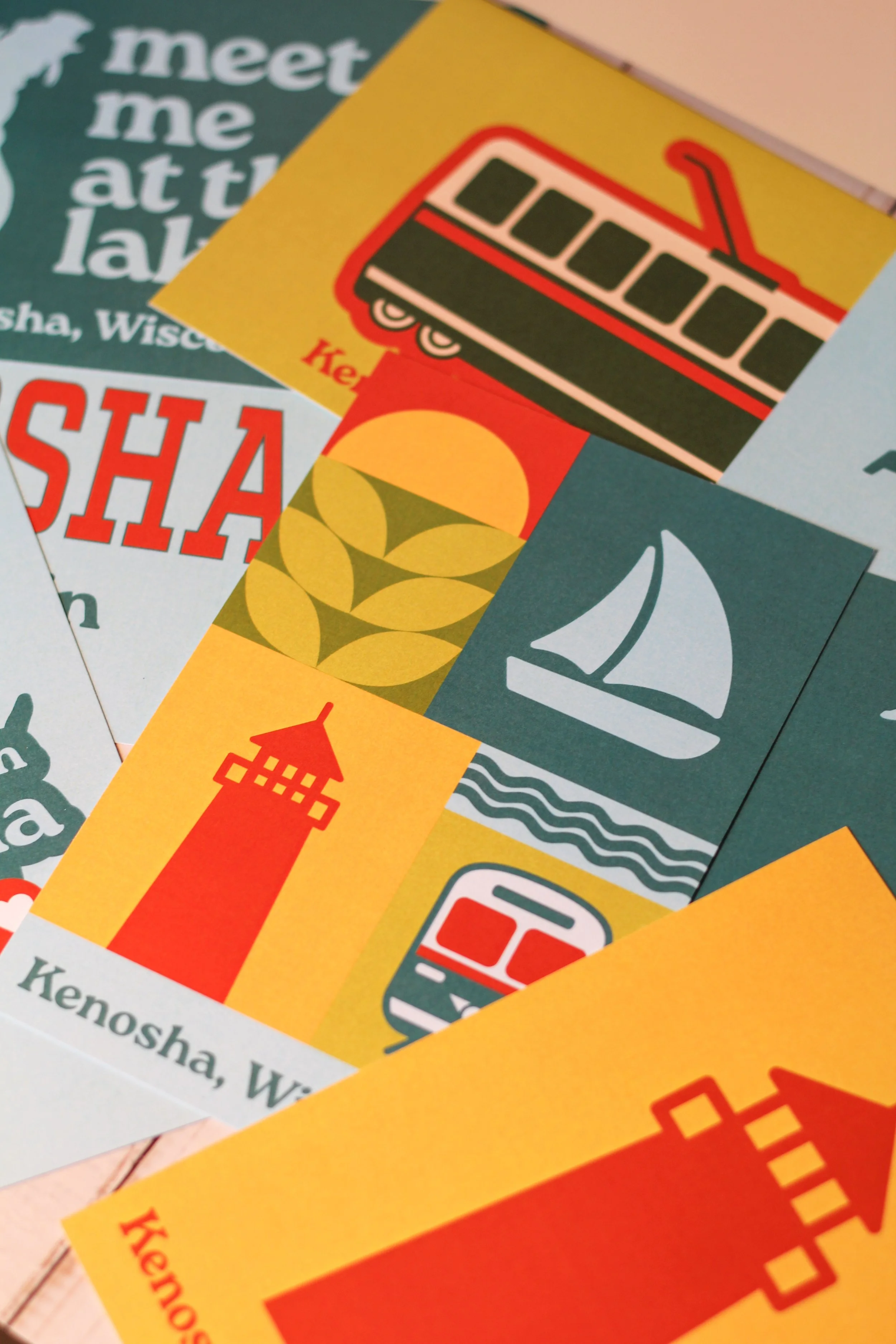 Lake Life Kenosha Postcard