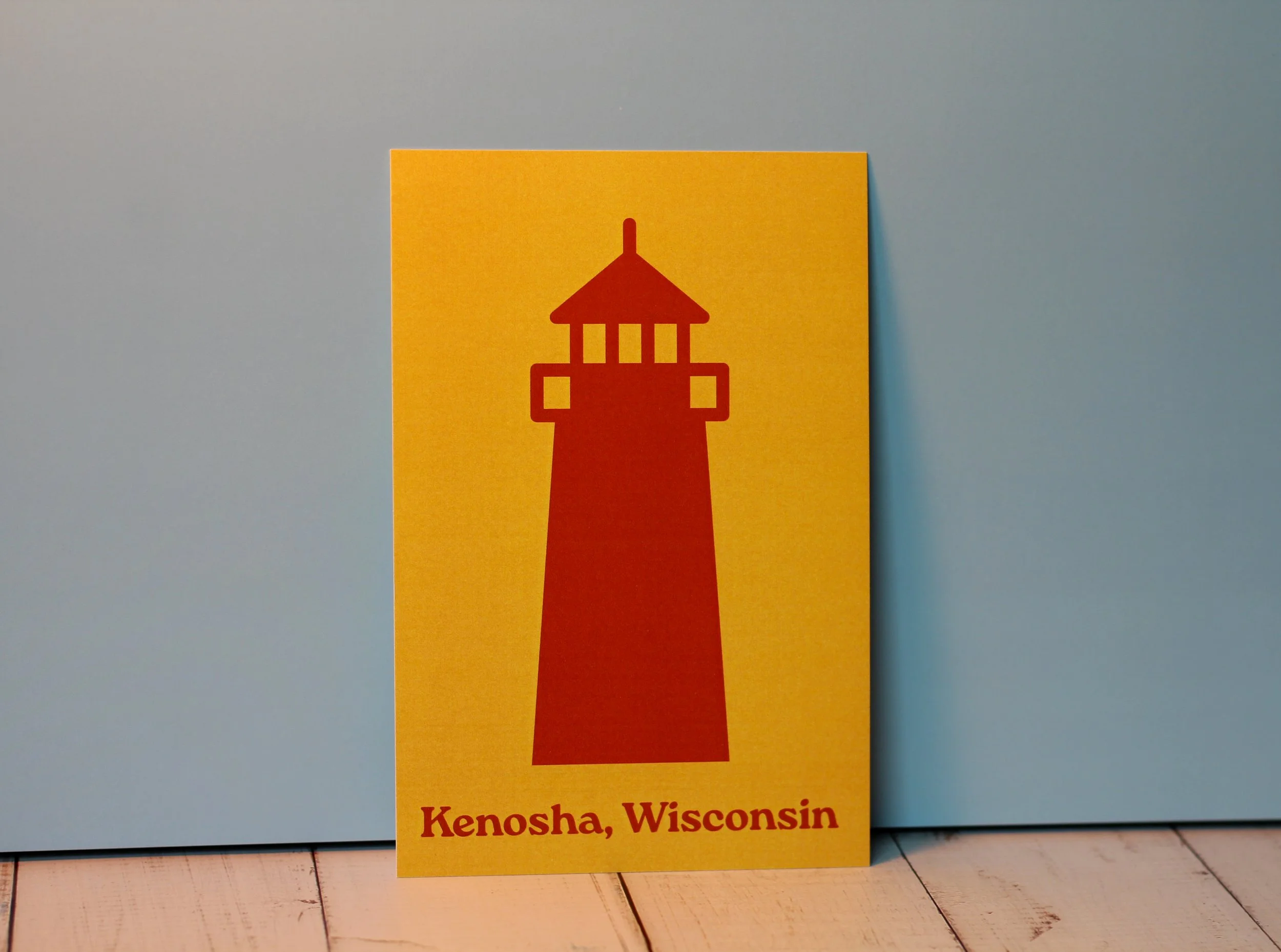 Lake Life Kenosha Postcard