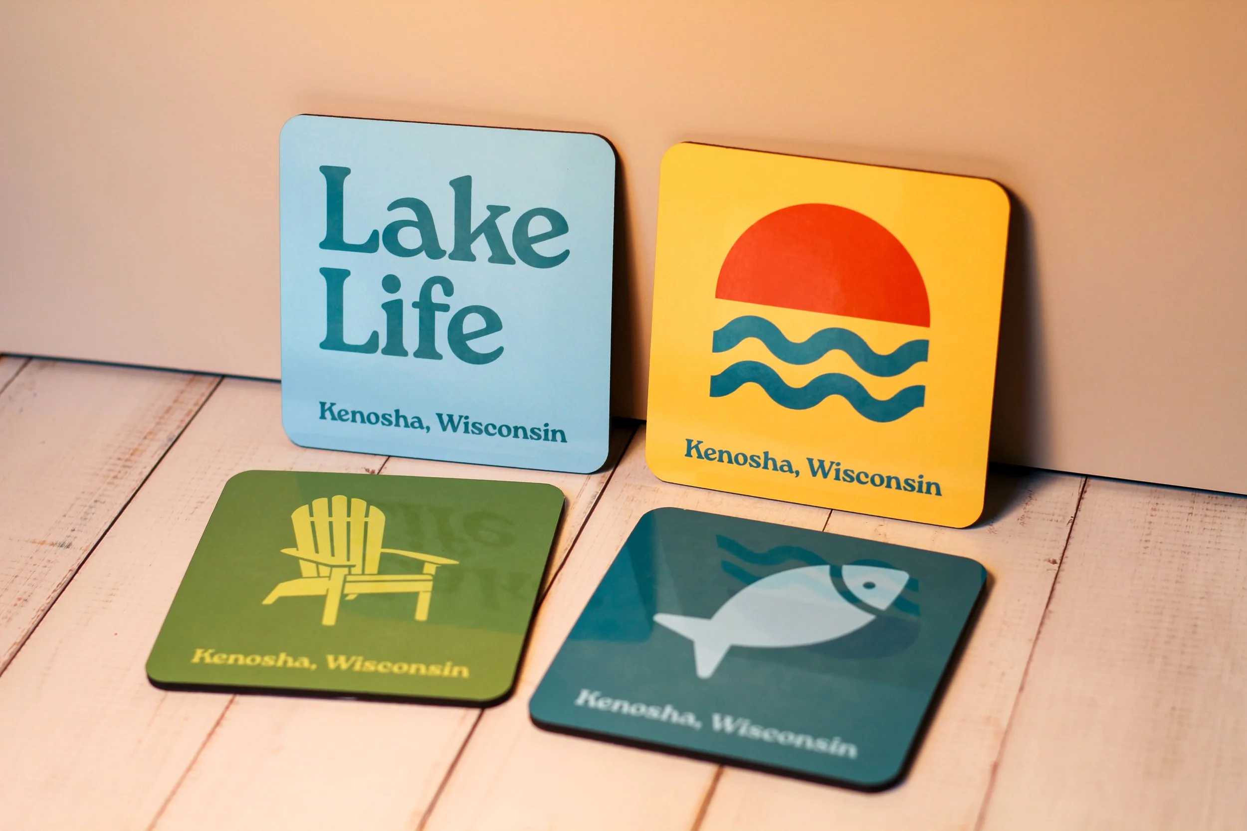 Lake Life Coasters