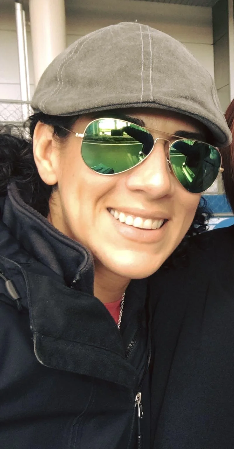 Maite Hollenbeck, co-owner and creative lead of Sound & Steel Printworks