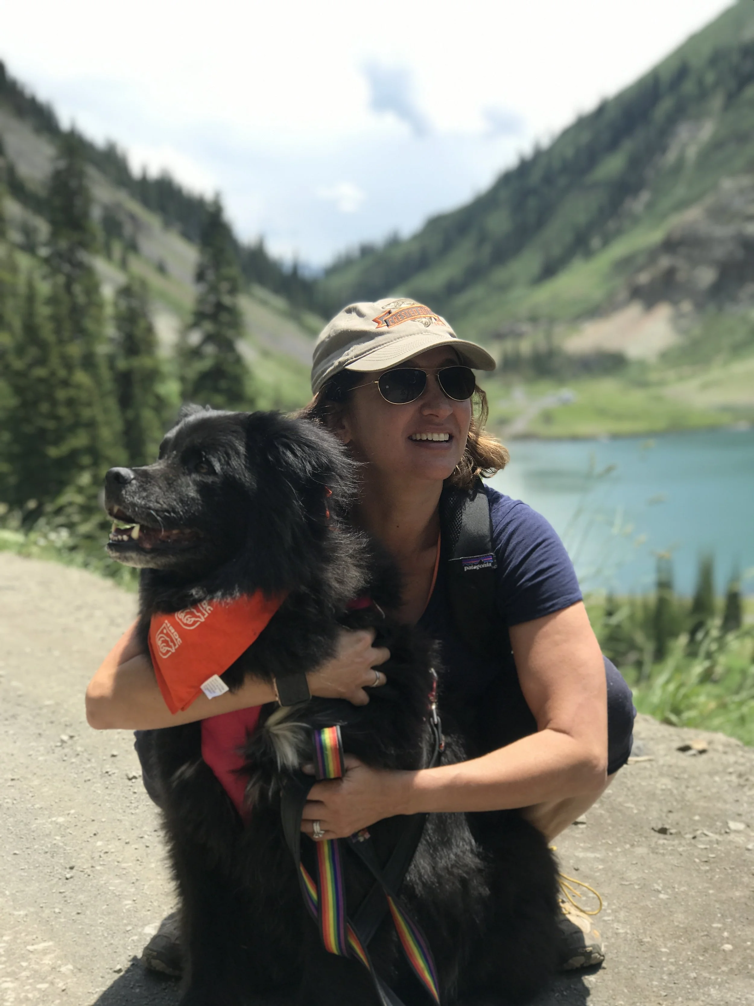 Sara Olkon & her dog