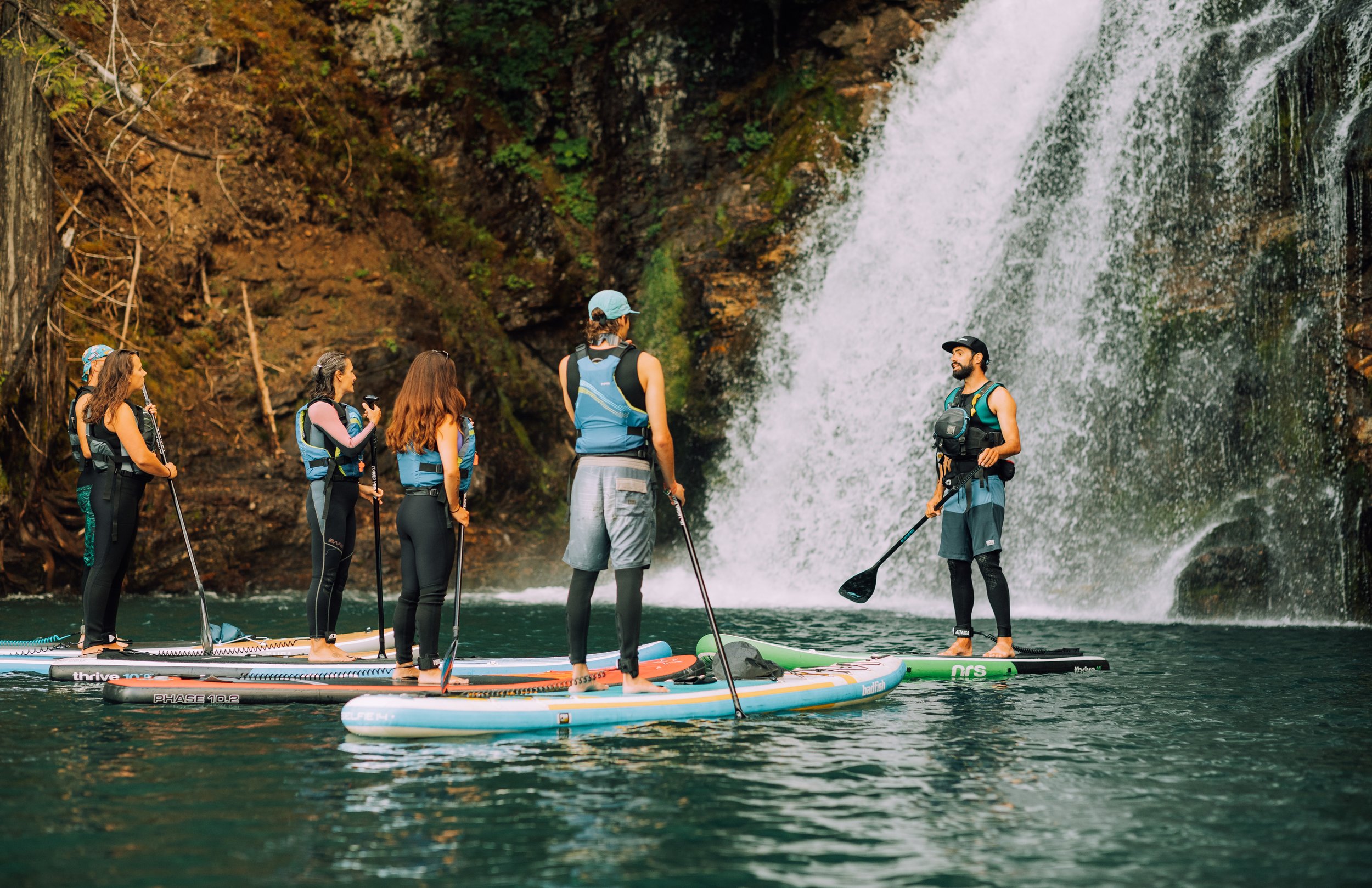 Cliff and waterfall tour