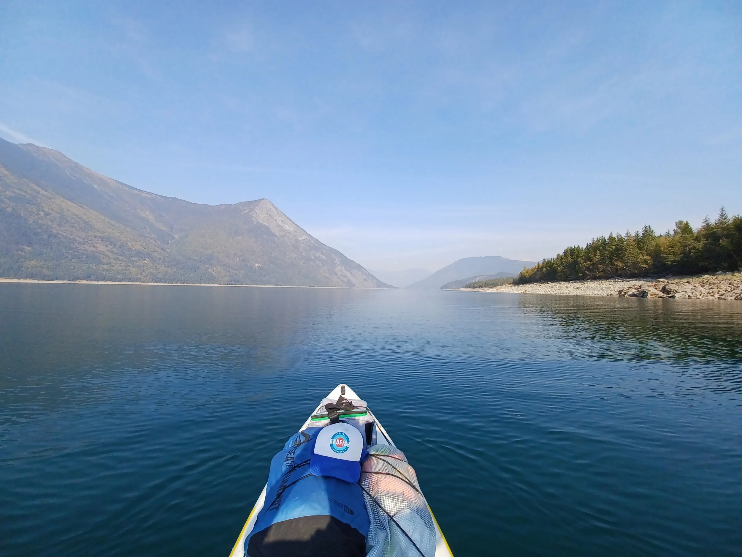 SUP Expedition Near Revelstoke