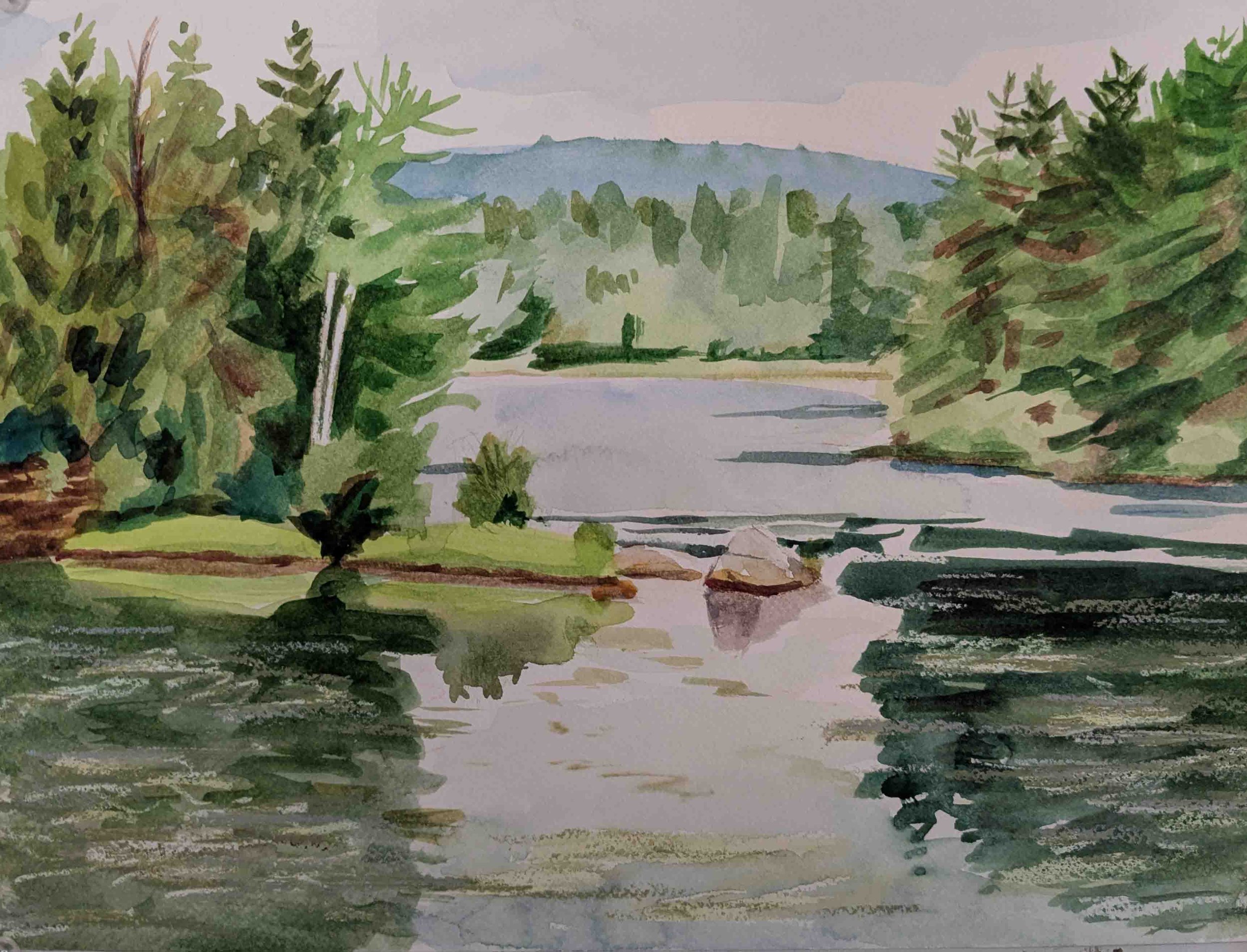Landscape I -  title | size | price