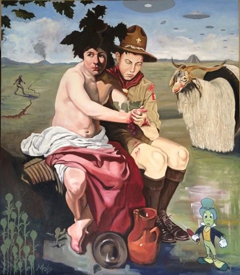 “Adolescence” 2011 oil on canvas 48”x42”