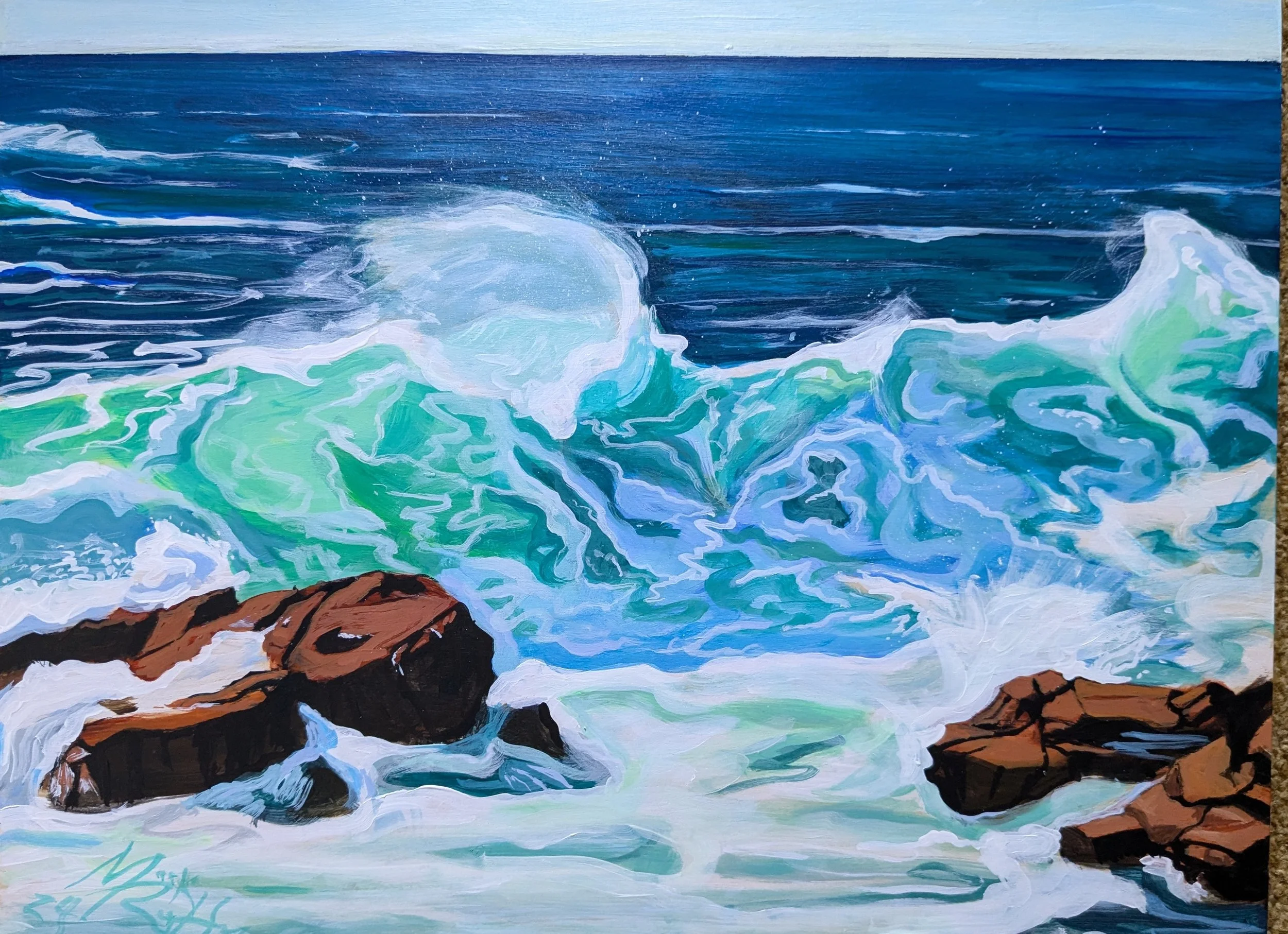Landscape P -  title | size | price