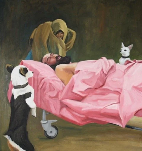 “Siren” 2021 oil on canvas 38”x32”