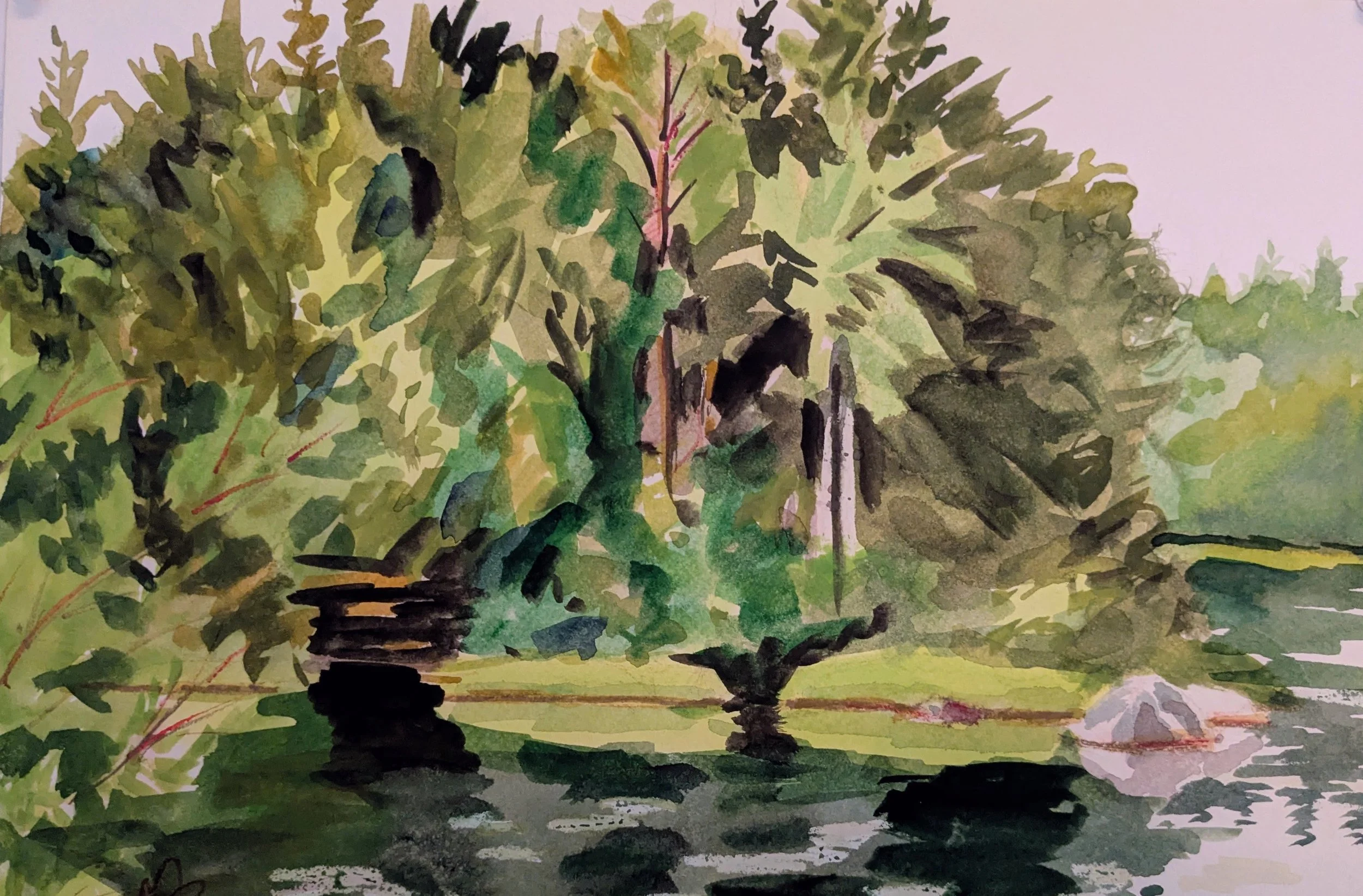 Landscape W -  title | size | price